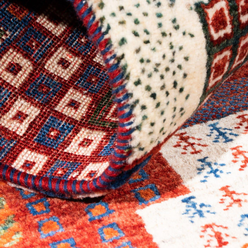 Tappeto Gabbeh - Loribaft Persero - Reale - 123 x 80 cm - multicolore