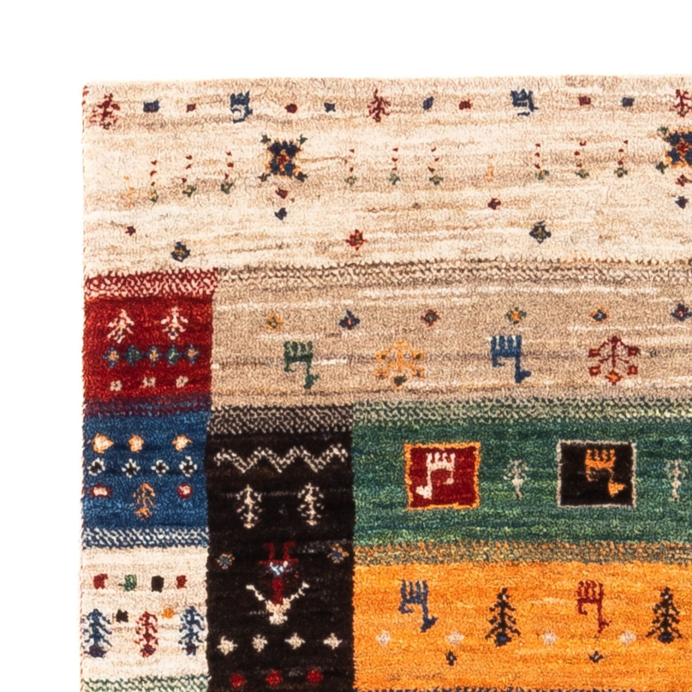 Loribaft Tappeto 124x83cm - Perserteppich Wollteppich