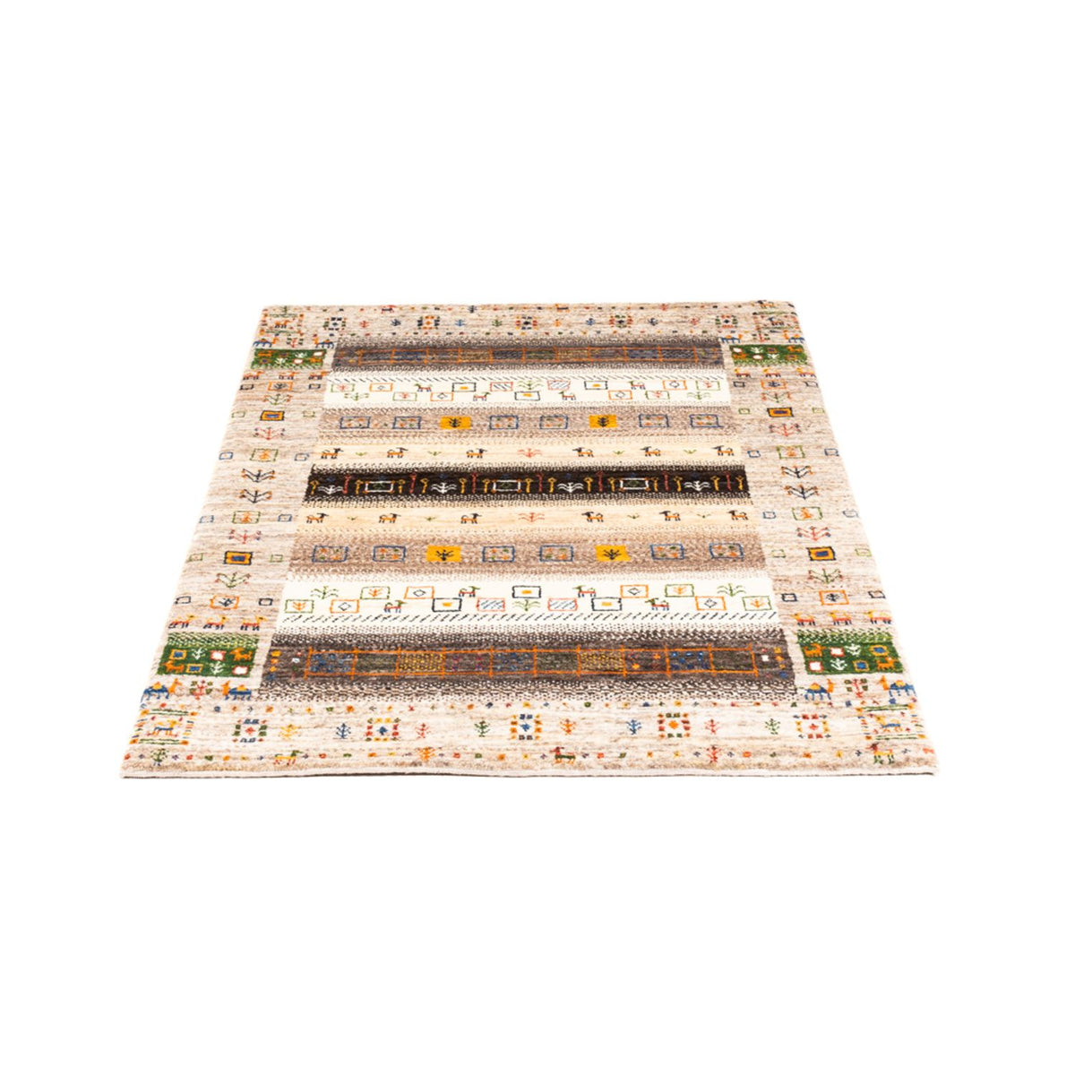 Tappeto Gabbeh - Loribaft Persero - Reale - 135 x 87 cm - multicolore