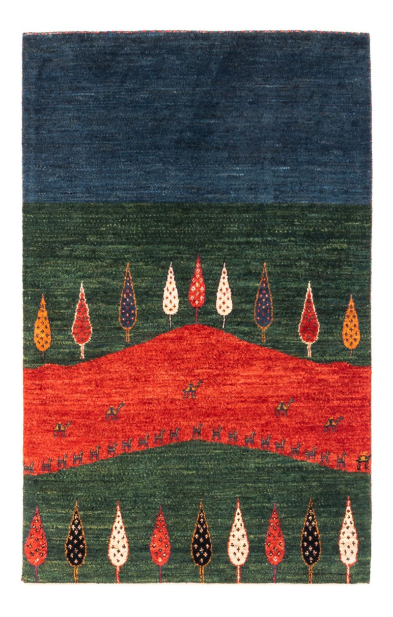 Tappeto Gabbeh - Loribaft Persero - Reale - 126 x 82 cm - multicolore