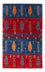 Tappeto Gabbeh - Loribaft Persero - Reale - 130 x 82 cm - multicolore