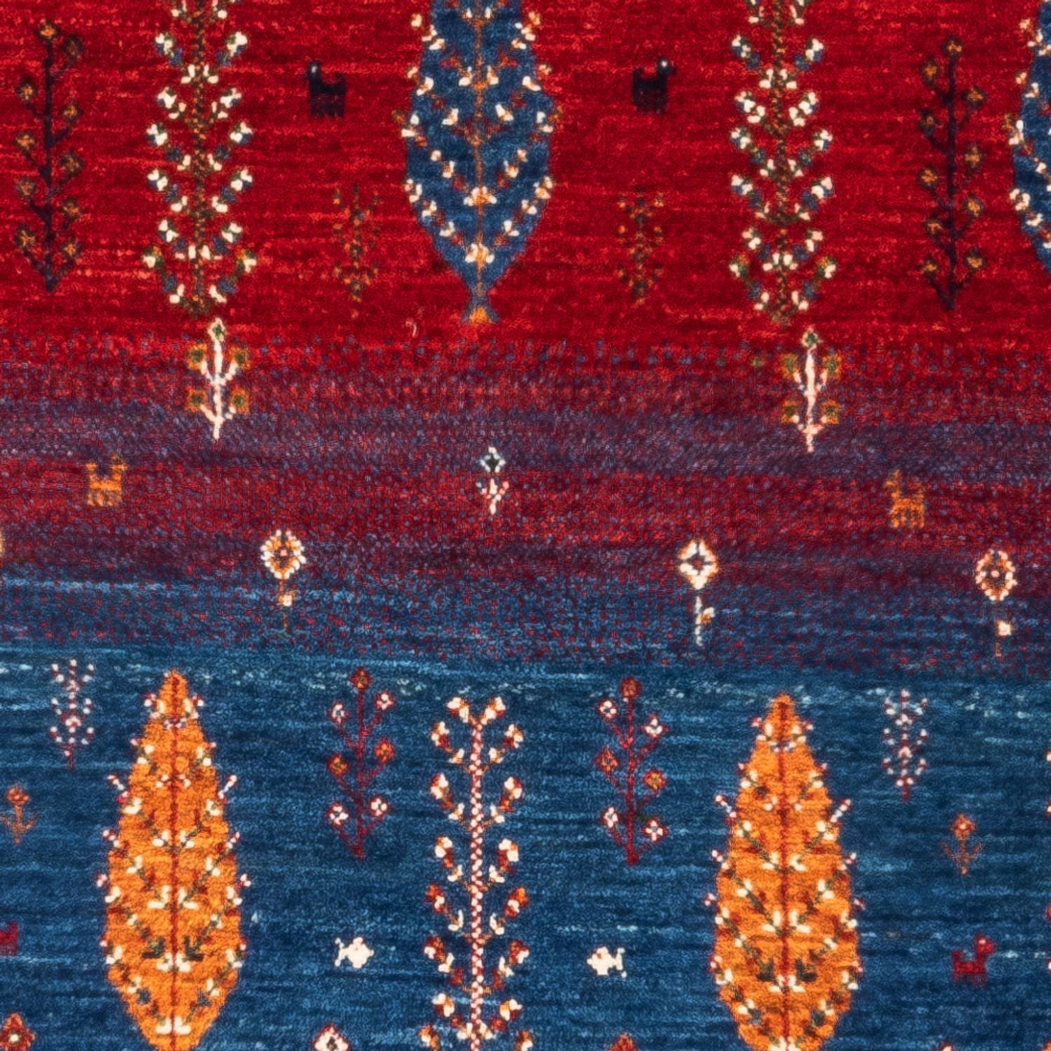 Tappeto Gabbeh - Loribaft Persero - Reale - 130 x 82 cm - multicolore