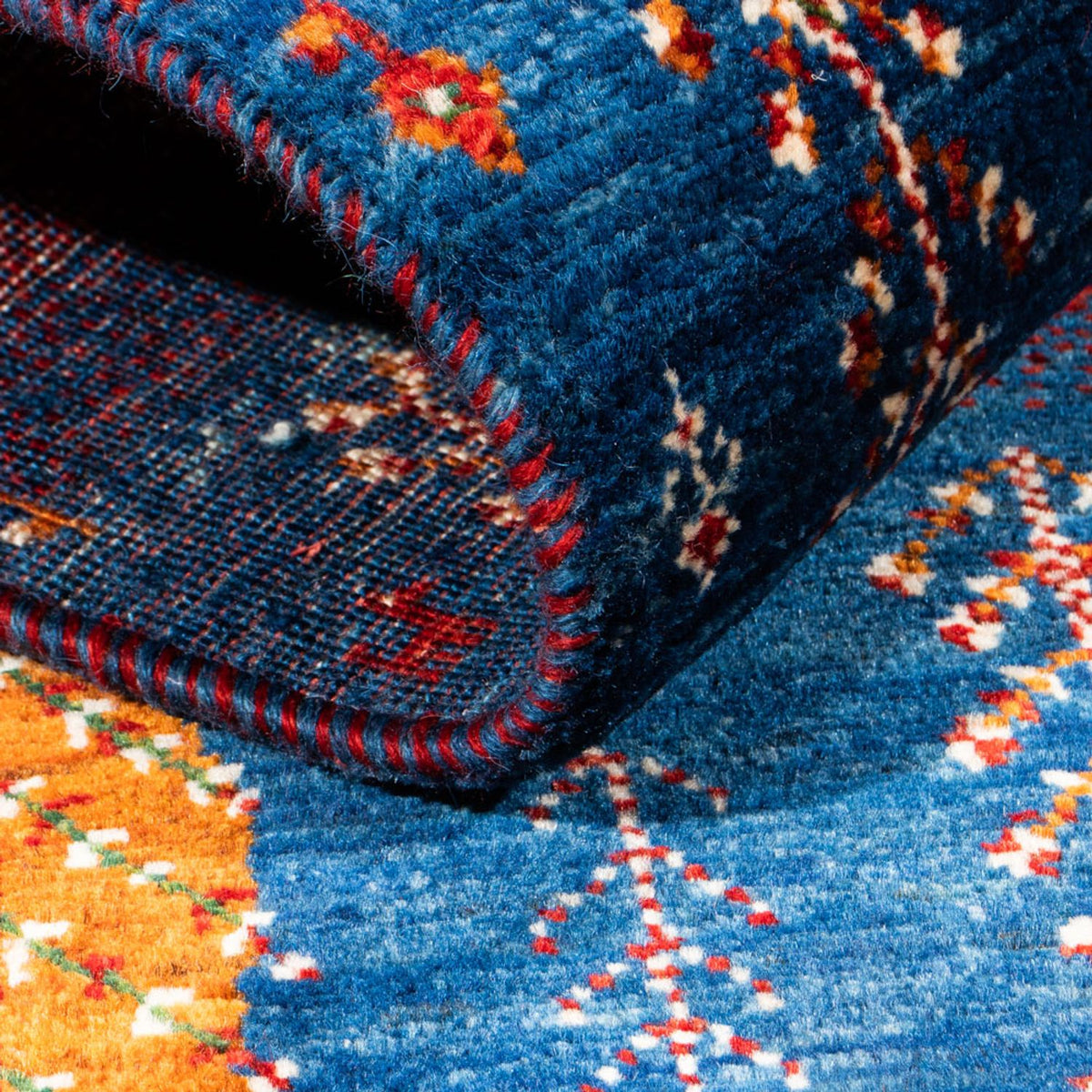 Tappeto Gabbeh - Loribaft Persero - Reale - 130 x 82 cm - multicolore