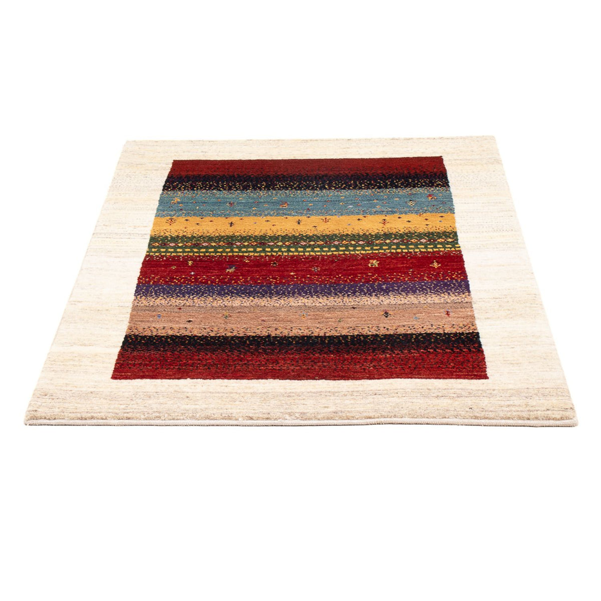 Tappeto Gabbeh - Loribaft Persero - Reale - 130 x 85 cm - multicolore