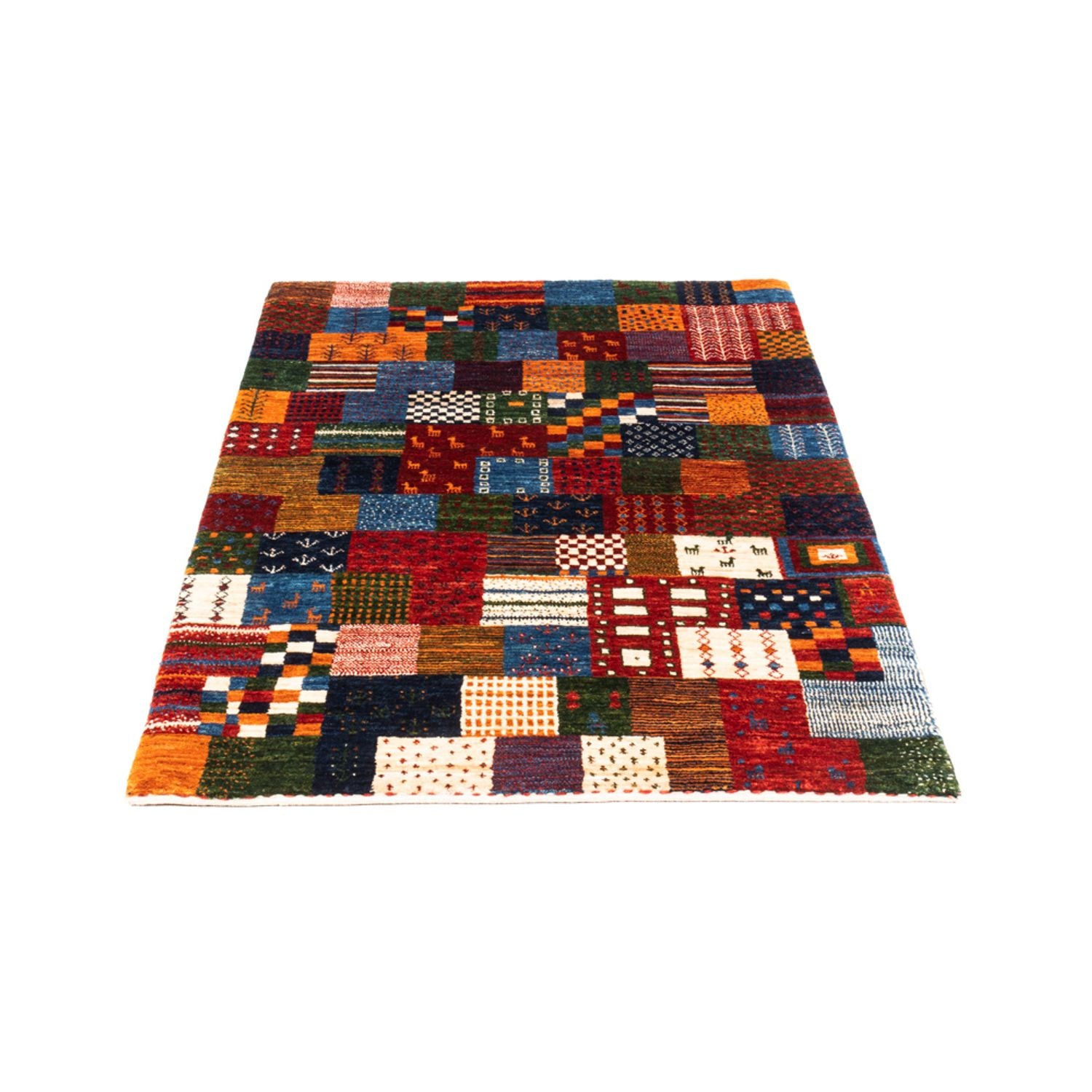 Tappeto Gabbeh - Loribaft Persero - Reale - 128 x 84 cm - multicolore