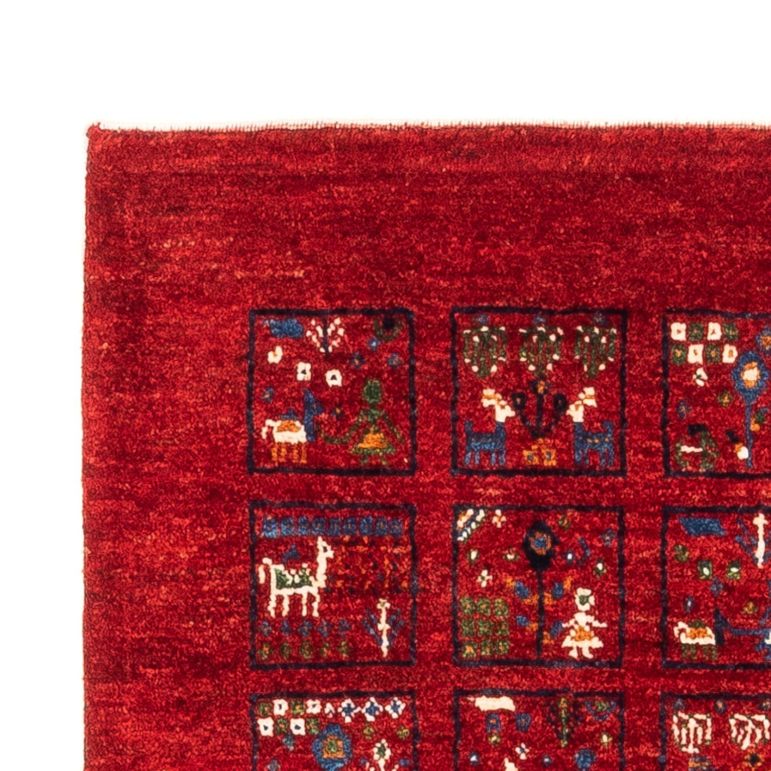 Tappeto Gabbeh - Loribaft Persero - Reale - 124 x 82 cm - multicolore