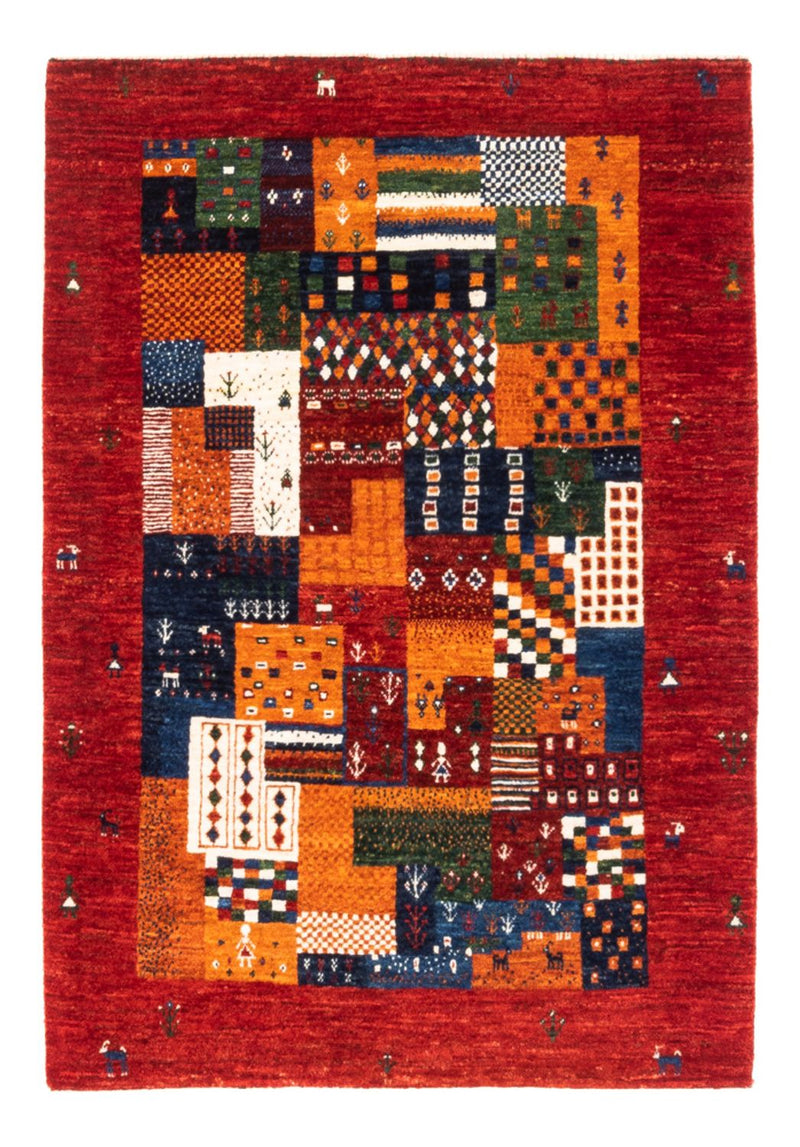 Tappeto Gabbeh - Loribaft Persero - Reale - 125 x 93 cm - multicolore