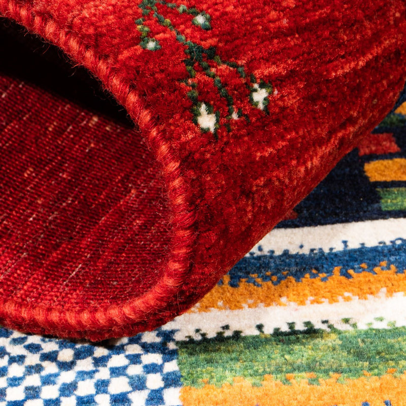 Tappeto Gabbeh - Loribaft Persero - Reale - 125 x 93 cm - multicolore