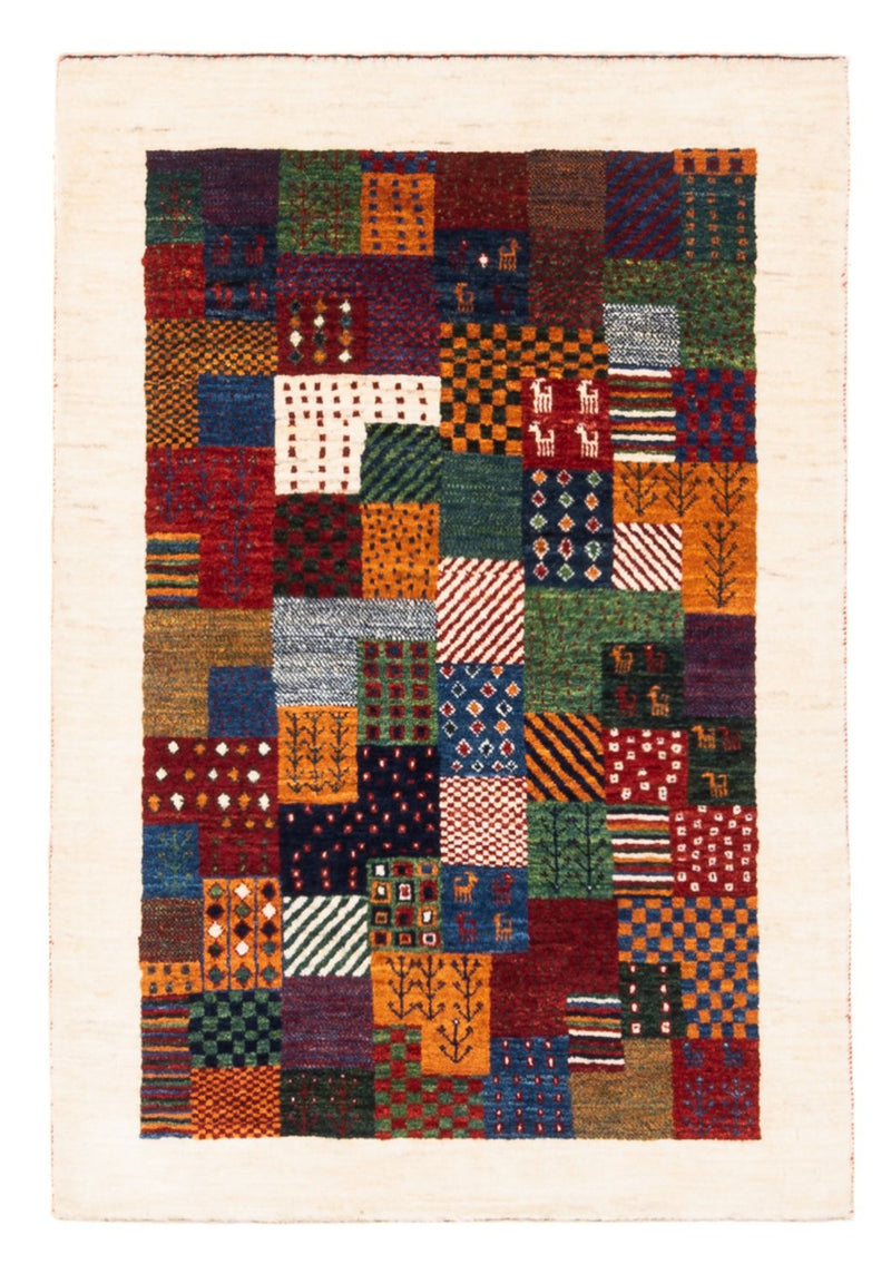 Tappeto Gabbeh - Loribaft Persero - Reale - 124 x 85 cm - multicolore