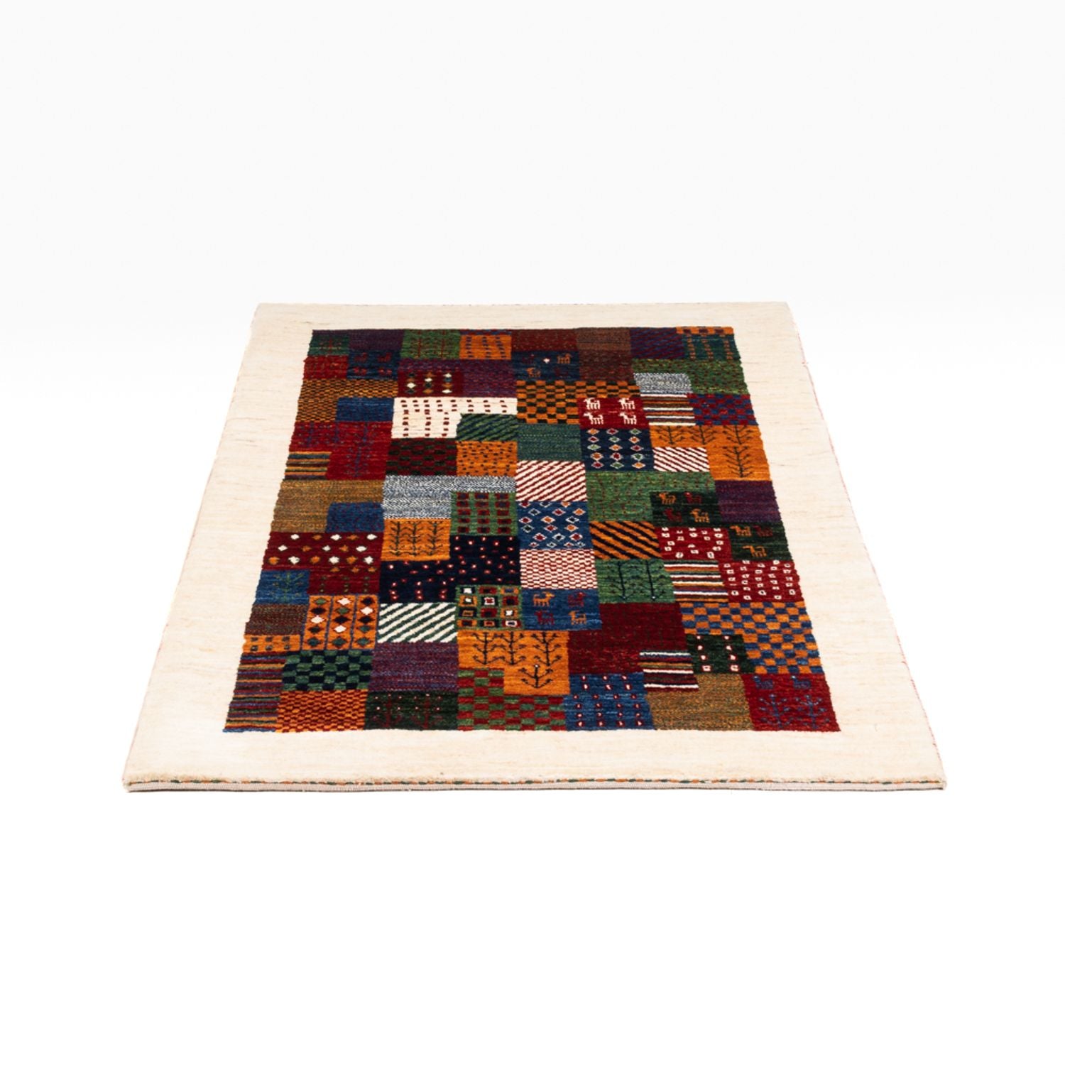 Tappeto Gabbeh - Loribaft Persero - Reale - 124 x 85 cm - multicolore