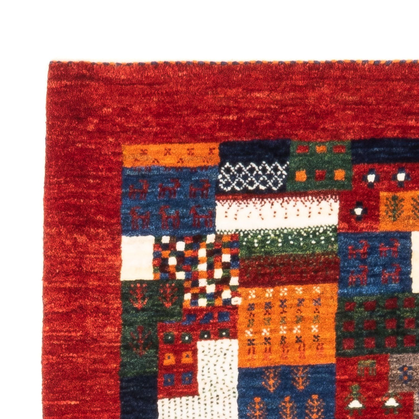 Loribaft Tappeto 128x85cm - Perserteppich Wollteppich