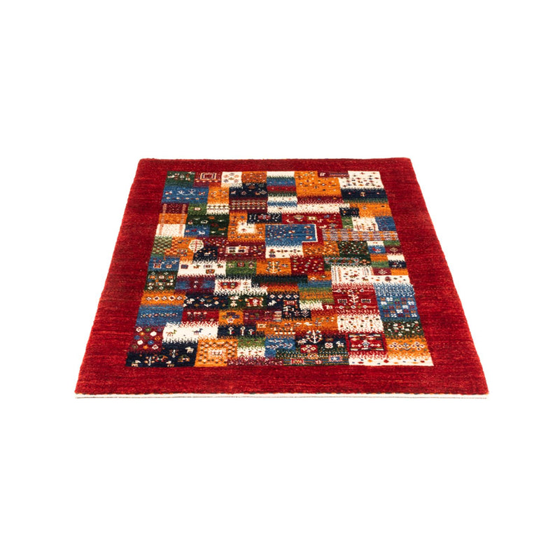 Tappeto Gabbeh - Loribaft Persero - Reale - 123 x 89 cm - multicolore