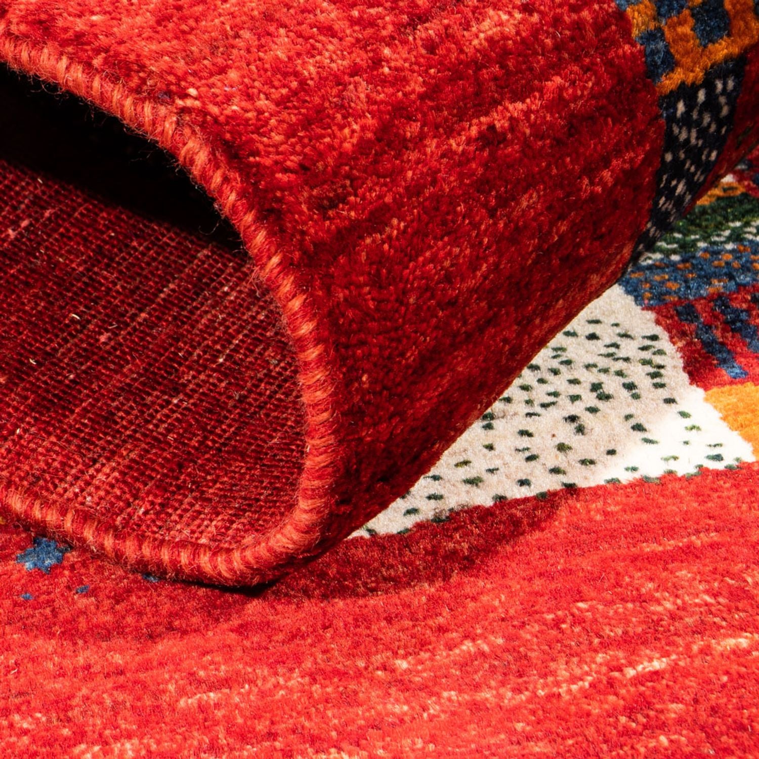 Tappeto Gabbeh - Loribaft Persero - Reale - 120 x 80 cm - multicolore
