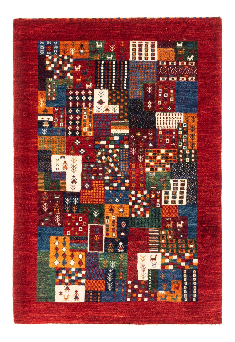 Tappeto Gabbeh - Loribaft Persero - Reale - 122 x 84 cm - multicolore