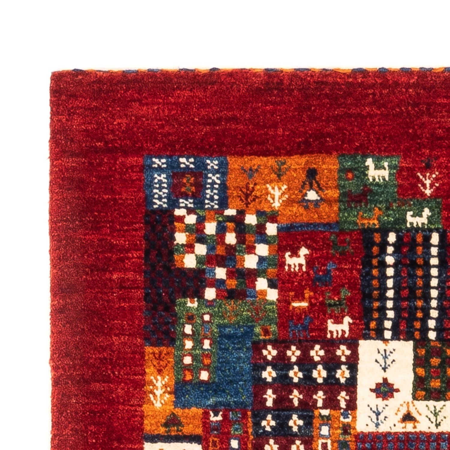 Tappeto Gabbeh - Loribaft Persero - Reale - 122 x 84 cm - multicolore