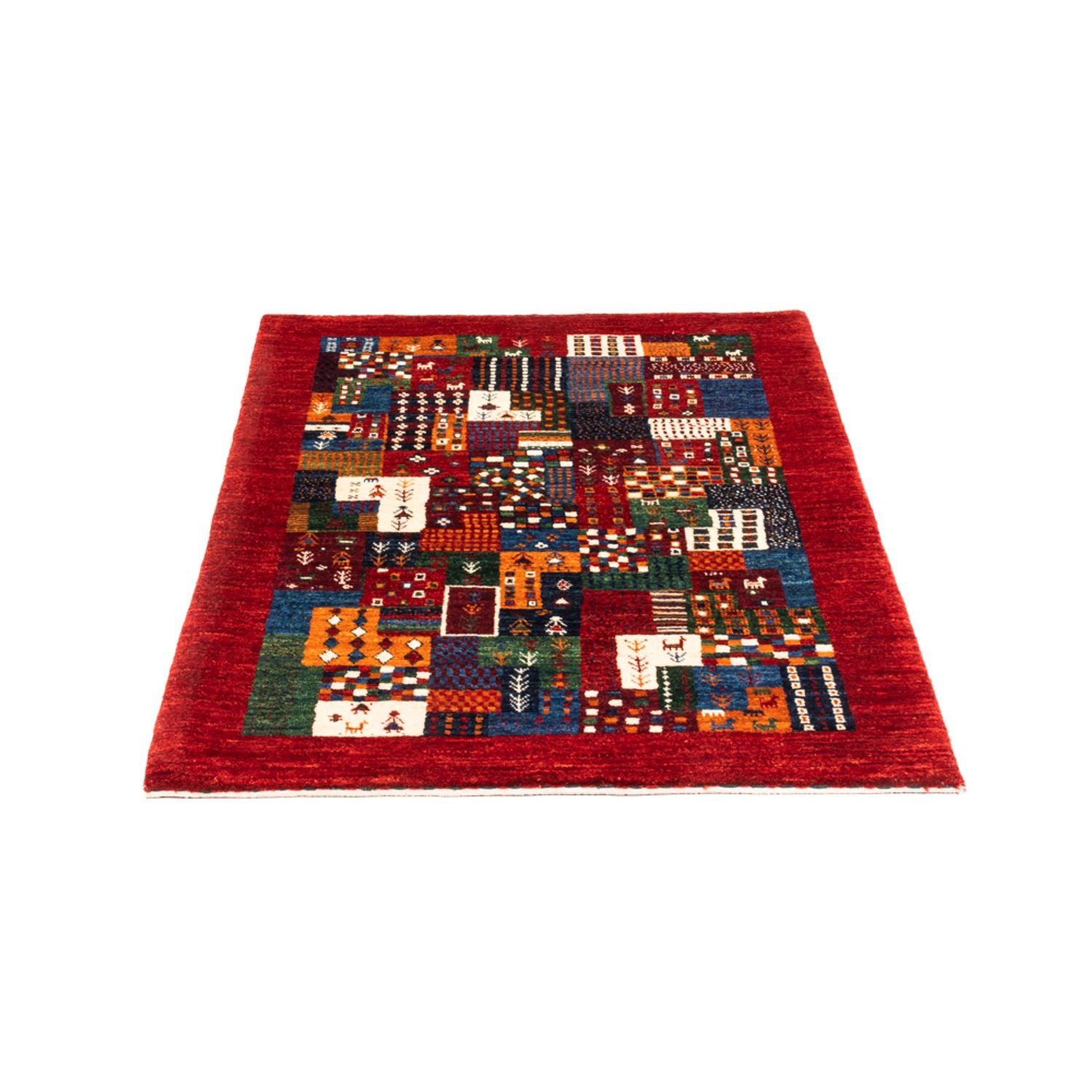 Tappeto Gabbeh - Loribaft Persero - Reale - 122 x 84 cm - multicolore