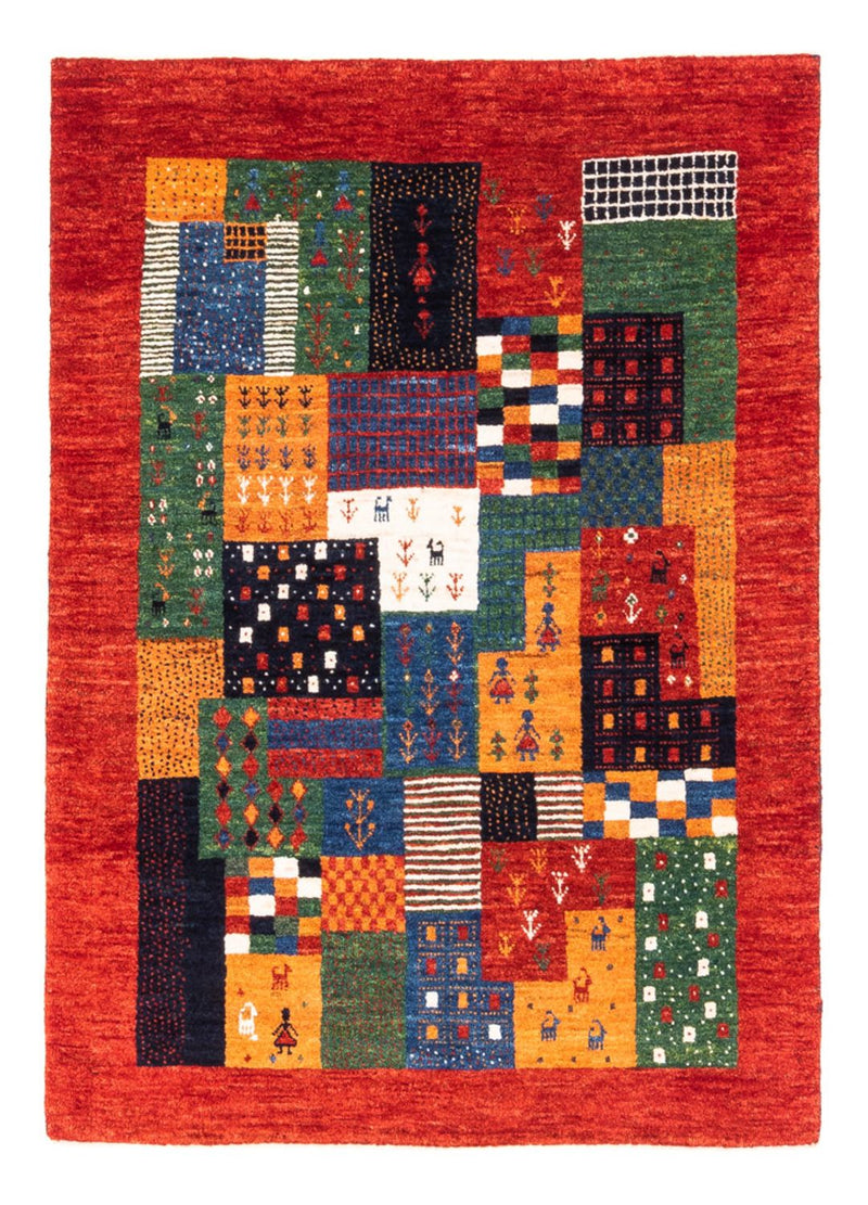 Tappeto Gabbeh - Loribaft Persero - Reale - 118 x 84 cm - multicolore