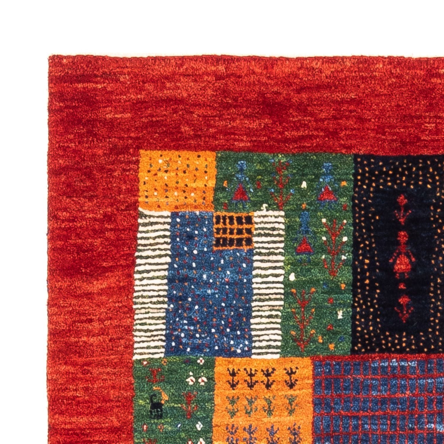 Tappeto Gabbeh - Loribaft Persero - Reale - 118 x 84 cm - multicolore