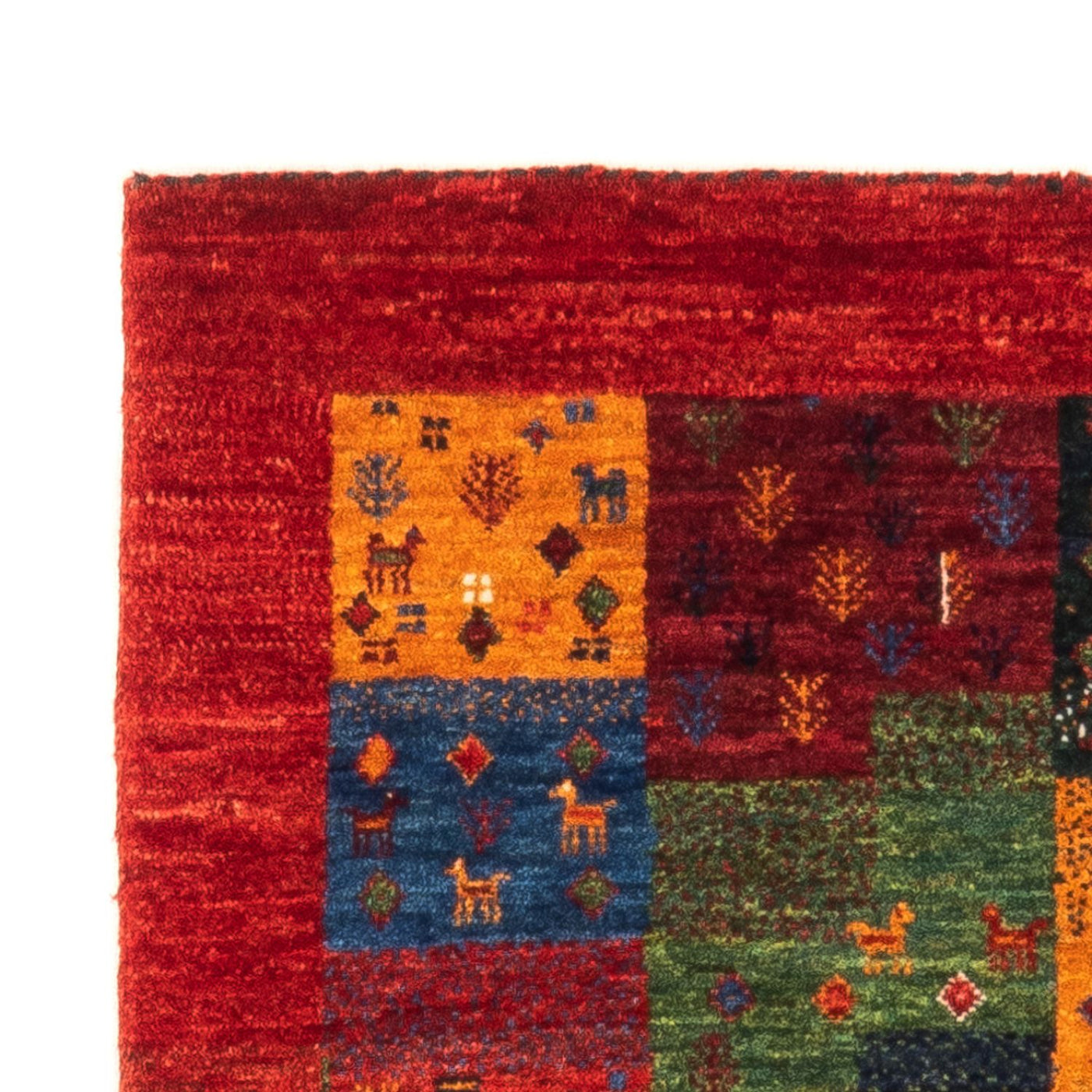 Loribaft Tappeto 132x82cm - Perserteppich Wollteppich