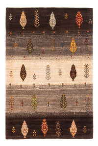 Tappeto Gabbeh - Loribaft Persero - Reale - 125 x 88 cm - grigio