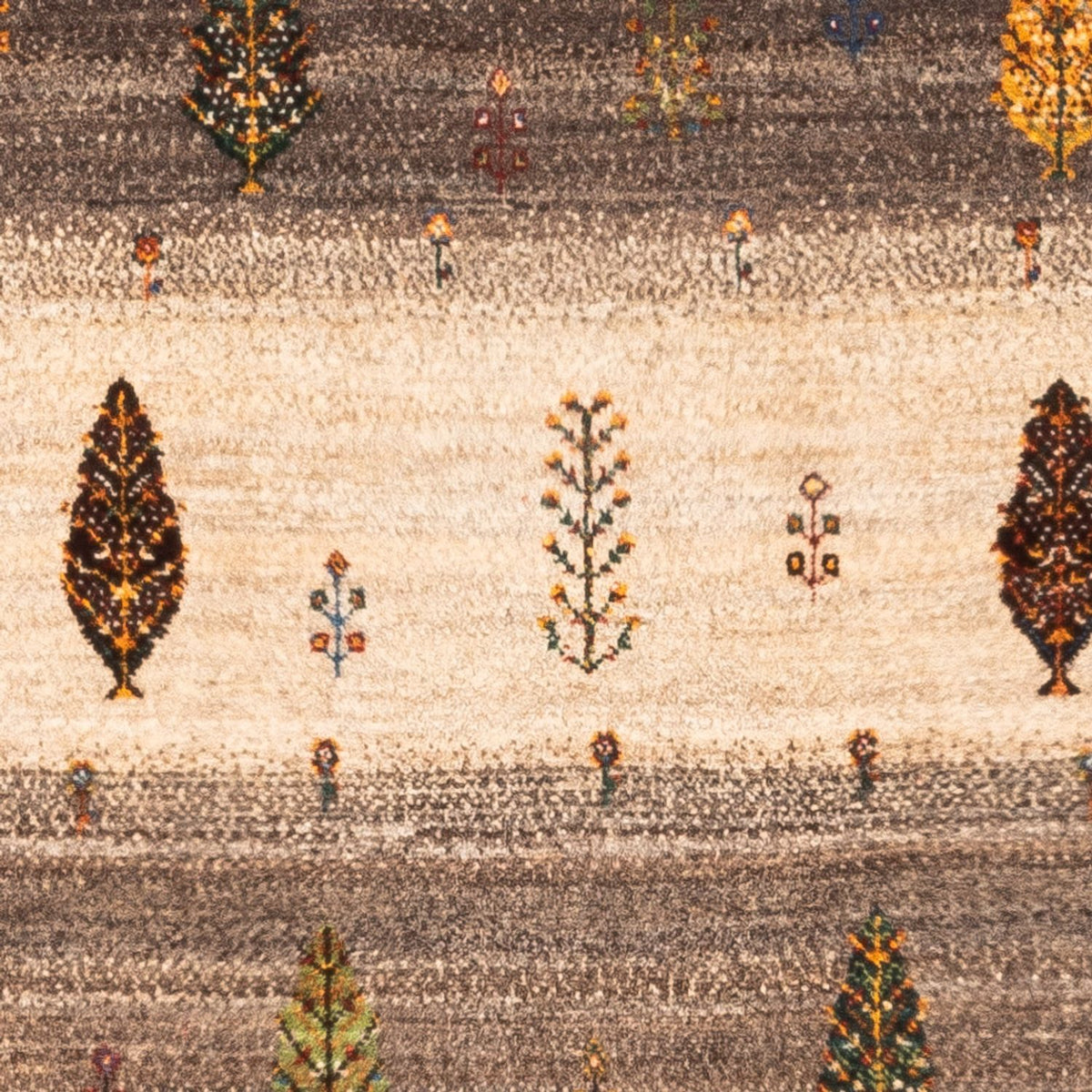 Tappeto Gabbeh - Loribaft Persero - Reale - 125 x 88 cm - grigio