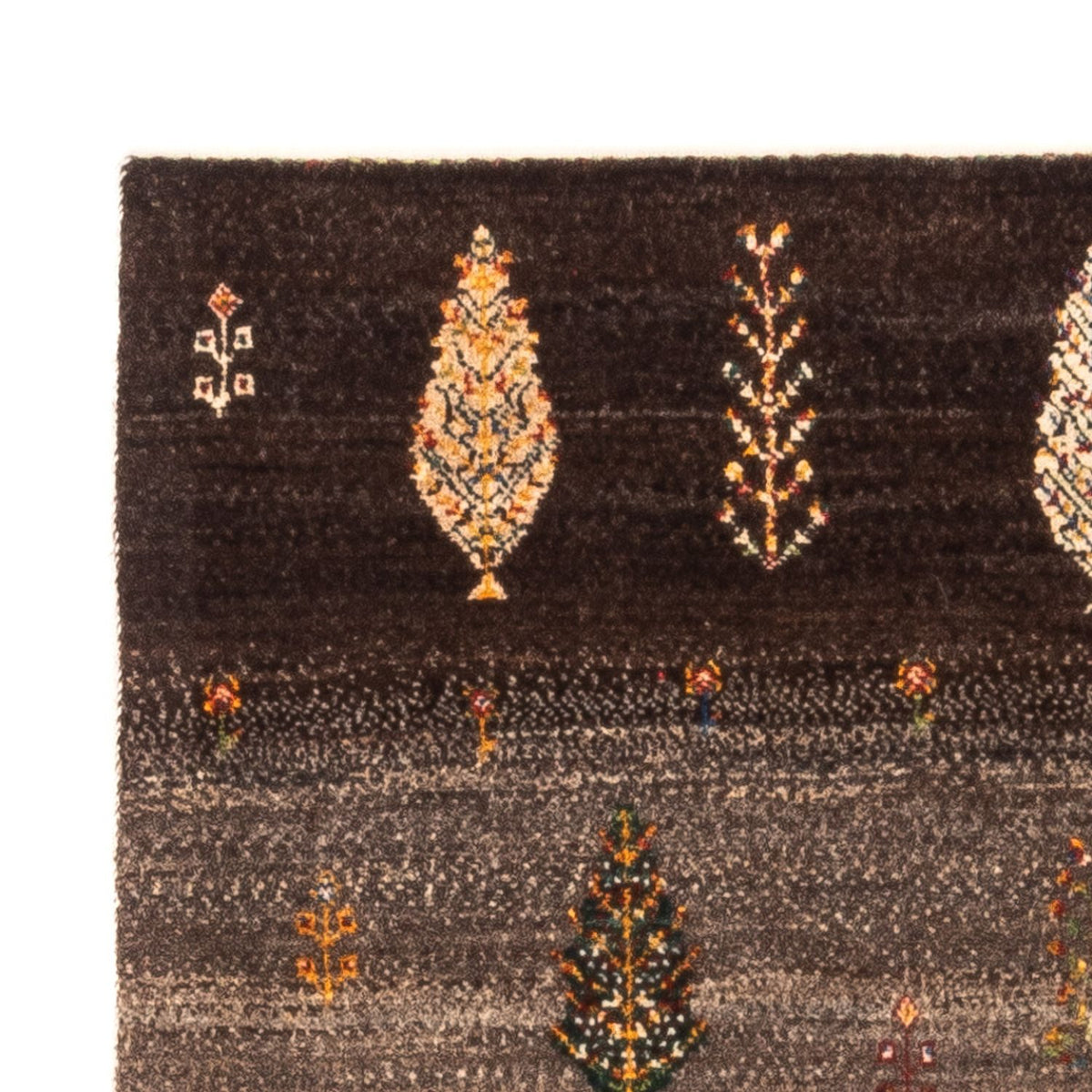 Tappeto Gabbeh - Loribaft Persero - Reale - 125 x 88 cm - grigio