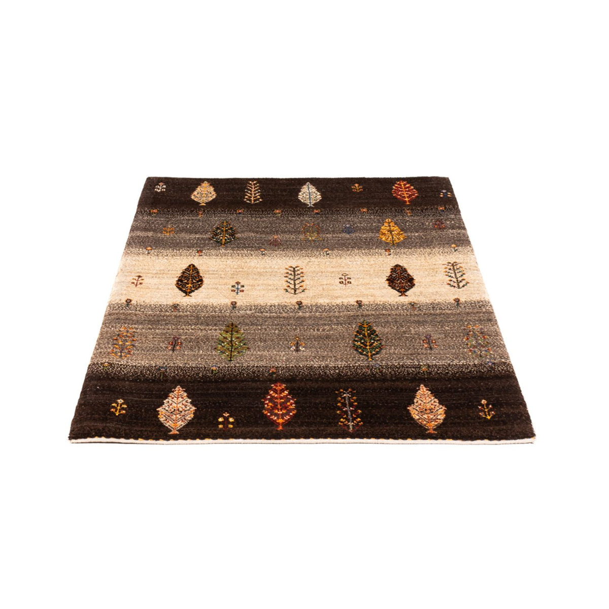 Tappeto Gabbeh - Loribaft Persero - Reale - 125 x 88 cm - grigio