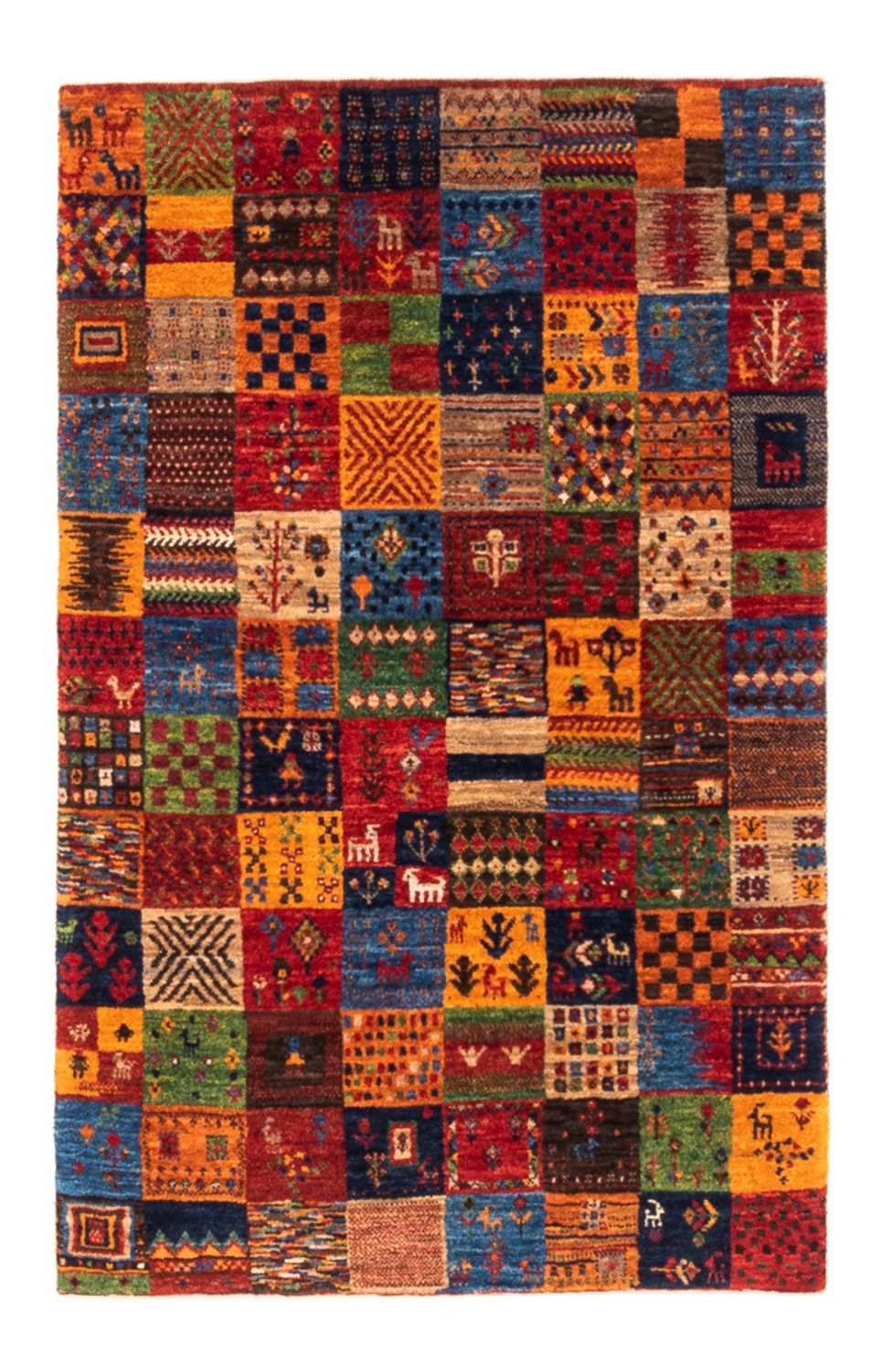 Tappeto Gabbeh - Loribaft Persero - Reale - 124 x 80 cm - multicolore
