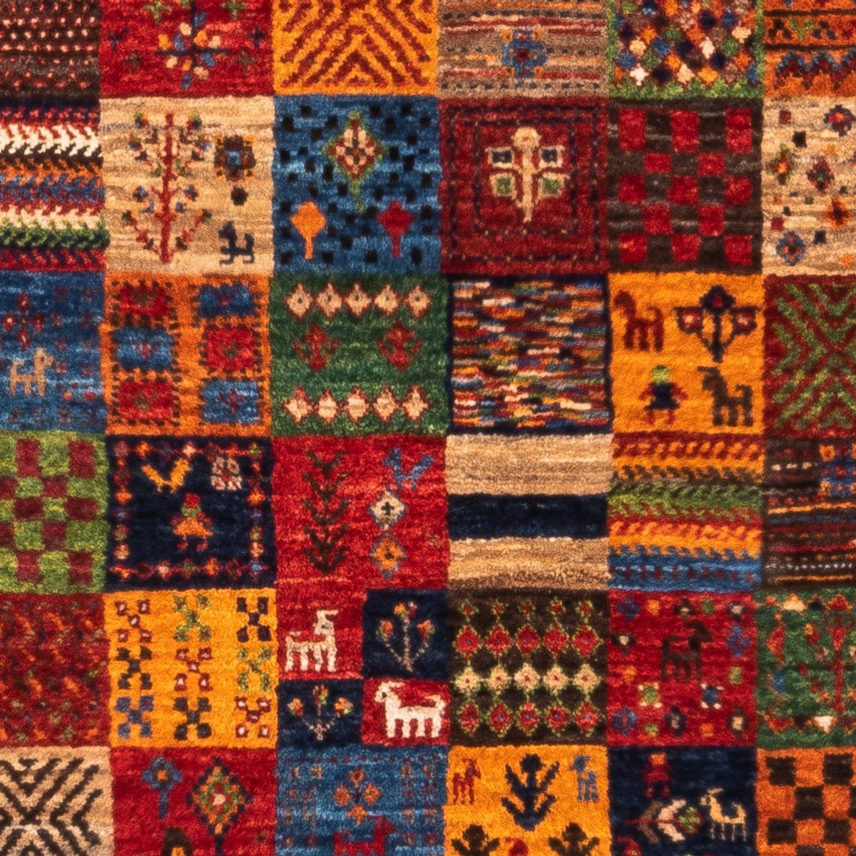 Tappeto Gabbeh - Loribaft Persero - Reale - 124 x 80 cm - multicolore