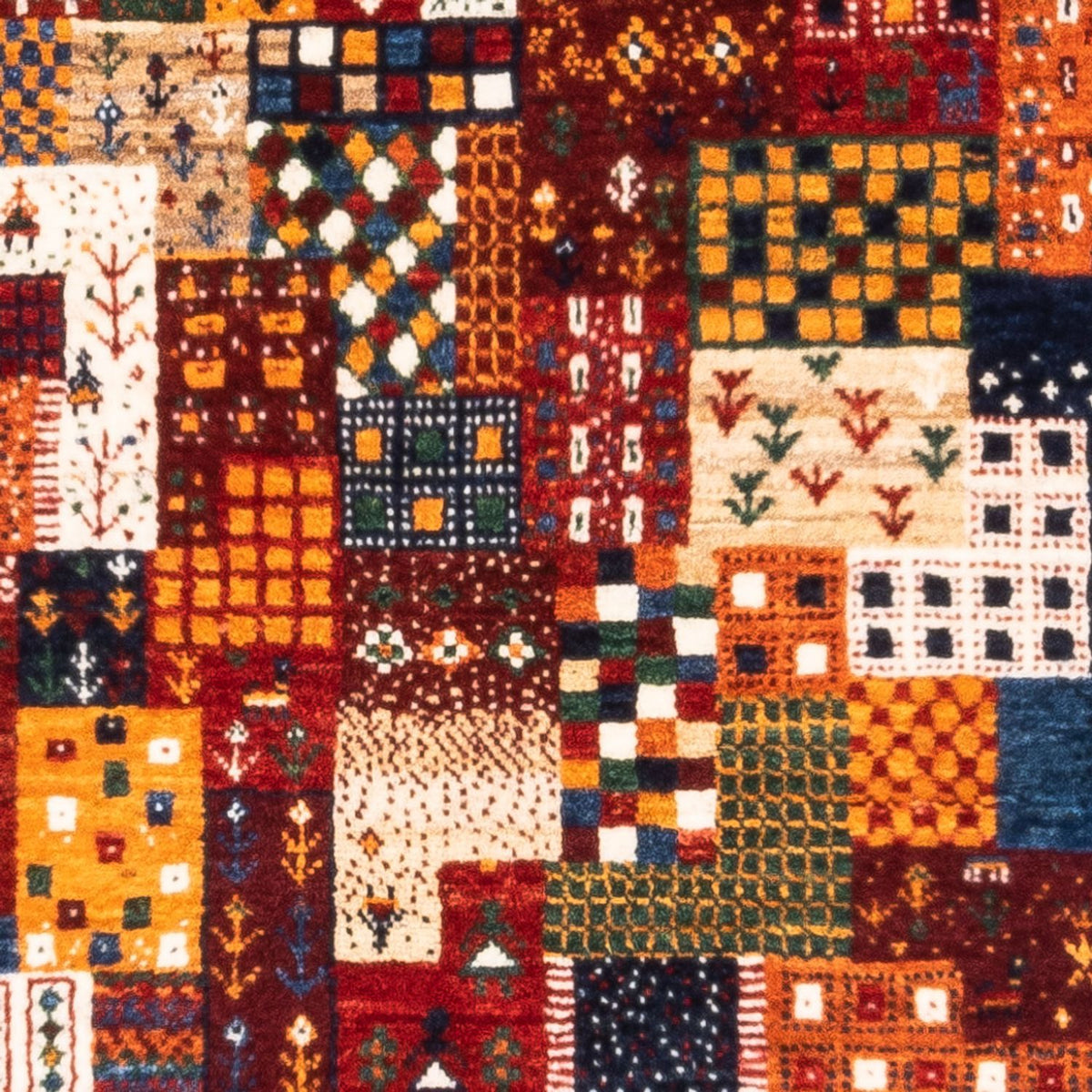 Tappeto Gabbeh - Loribaft Persero - Reale - 128 x 85 cm - multicolore