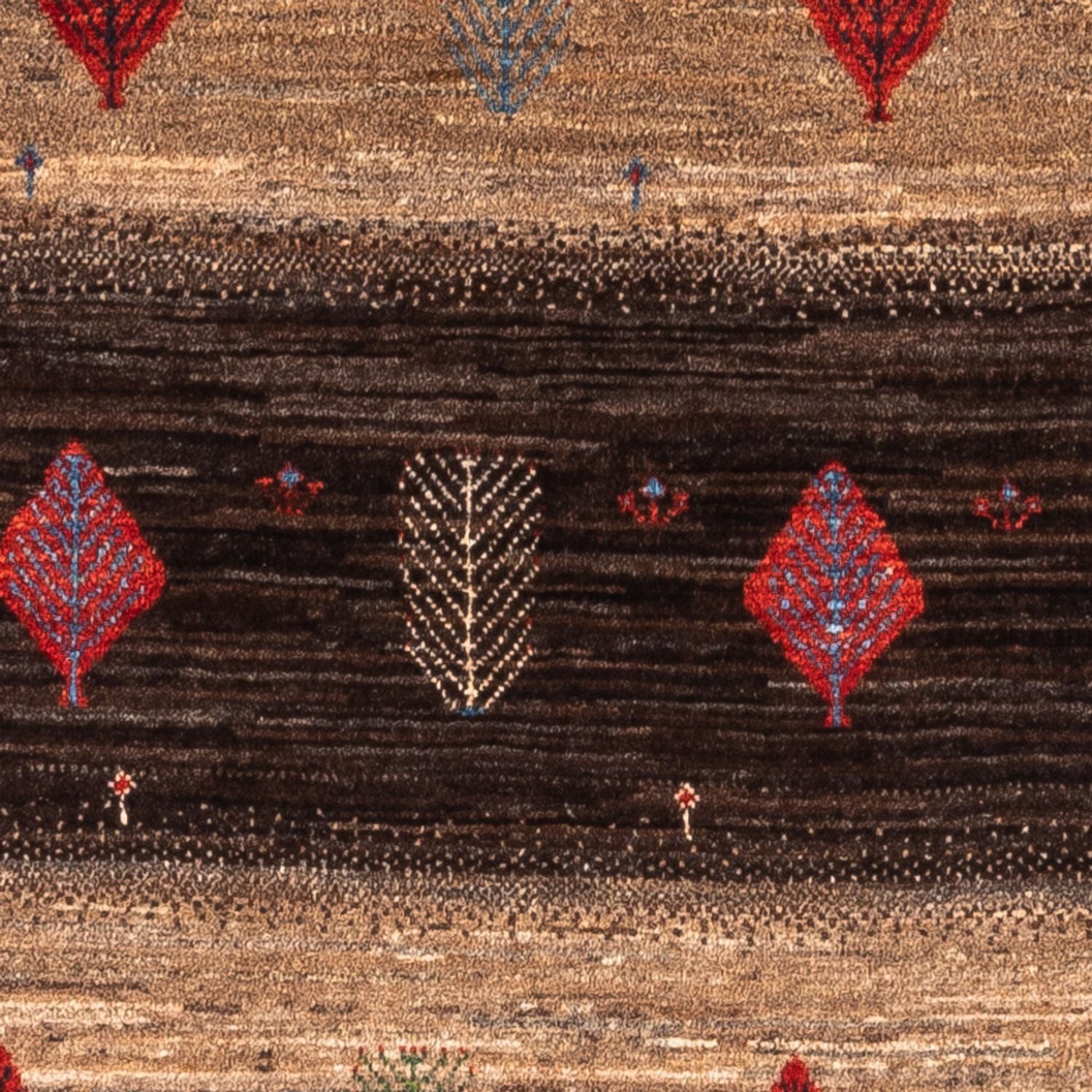 Tappeto Gabbeh - Loribaft Persero - Reale - 131 x 88 cm - multicolore