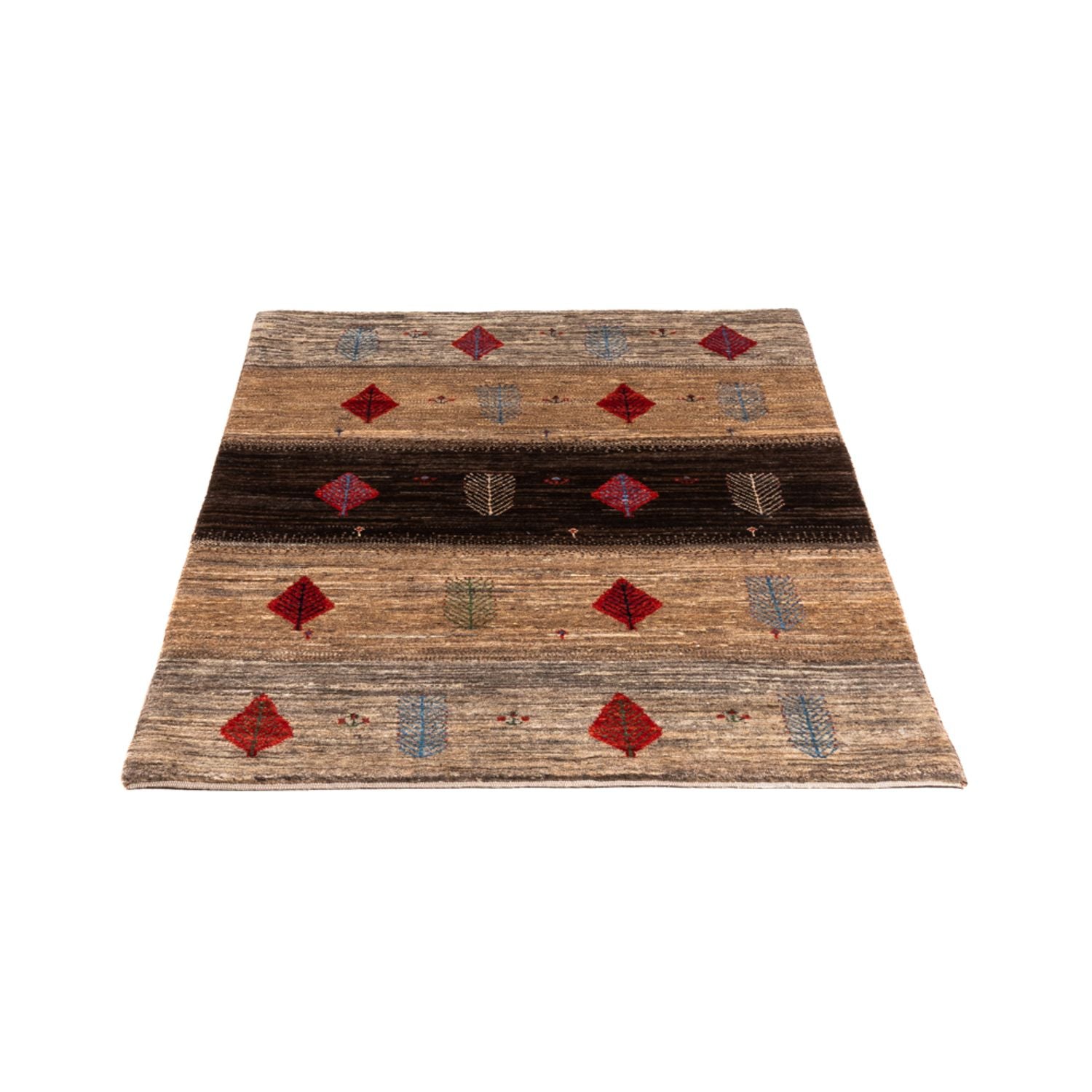 Tappeto Gabbeh - Loribaft Persero - Reale - 131 x 88 cm - multicolore