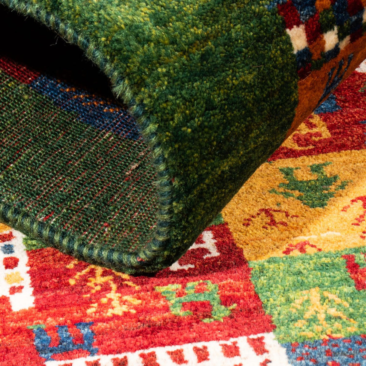 Tappeto Gabbeh - Loribaft Persero - Reale - 133 x 85 cm - multicolore