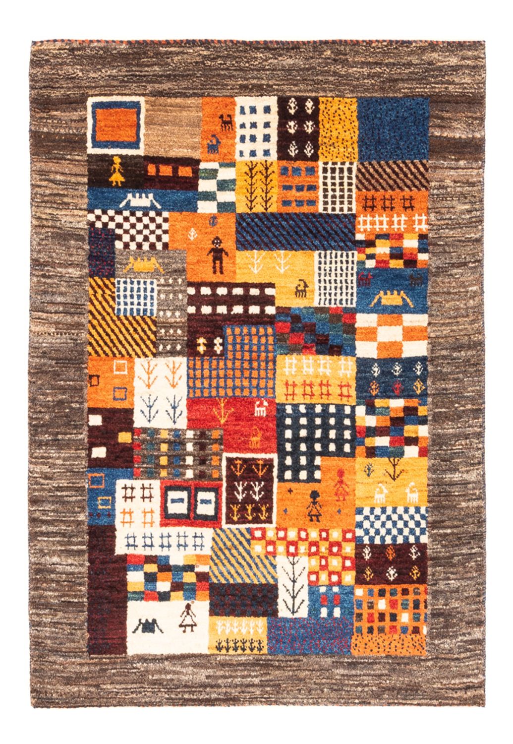 Tappeto Gabbeh - Loribaft Persero - Reale - 120 x 83 cm - multicolore