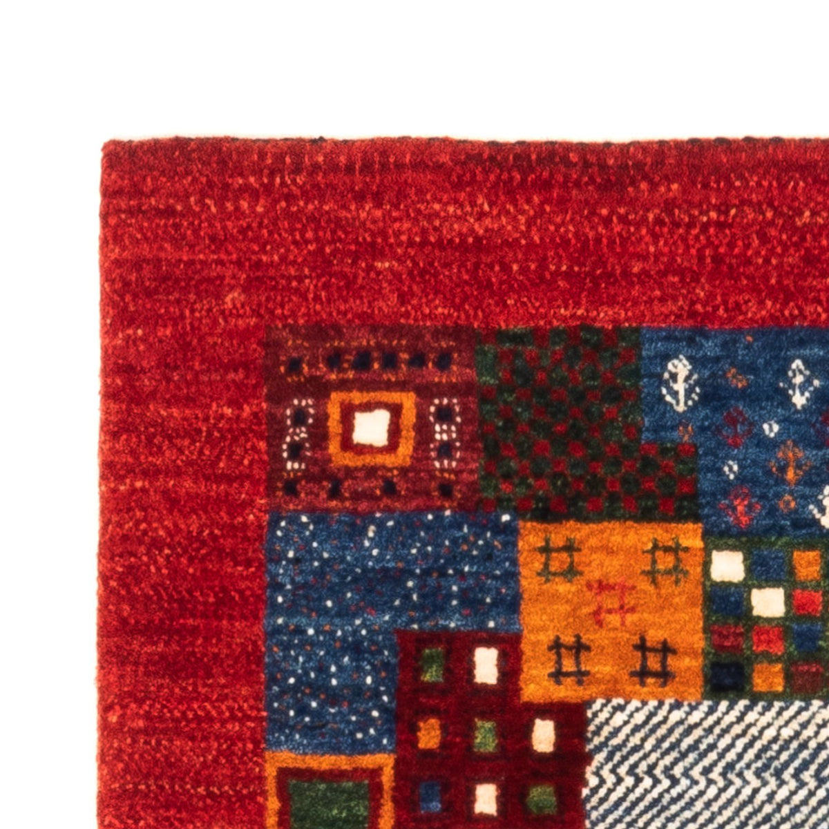 Tappeto Gabbeh - Loribaft Persero - Reale - 132 x 86 cm - multicolore