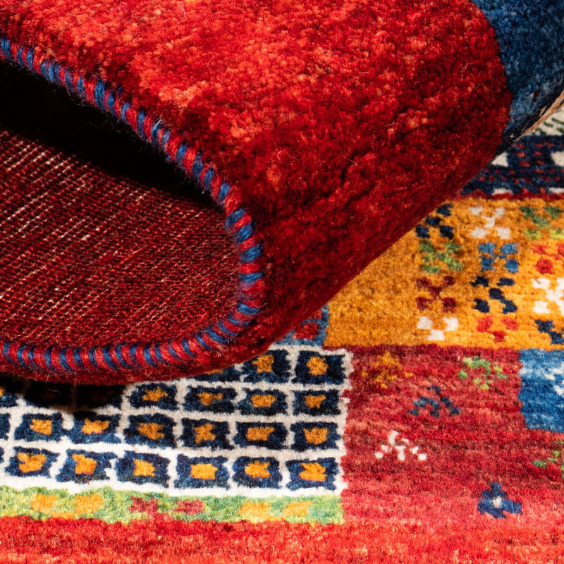 Tappeto Gabbeh - Loribaft Persero - Reale - 120 x 87 cm - multicolore