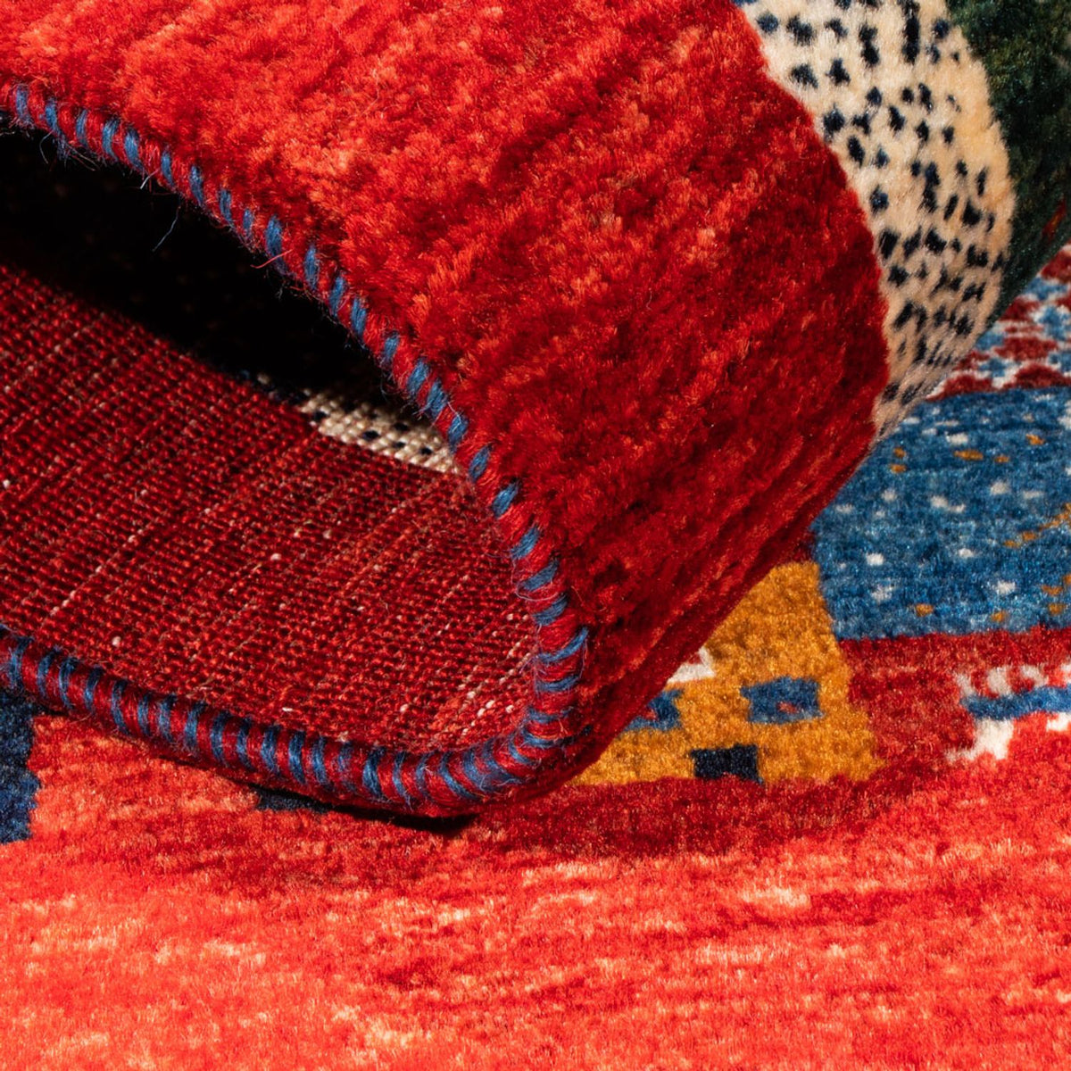 Tappeto Gabbeh - Loribaft Persero - Reale - 119 x 79 cm - multicolore