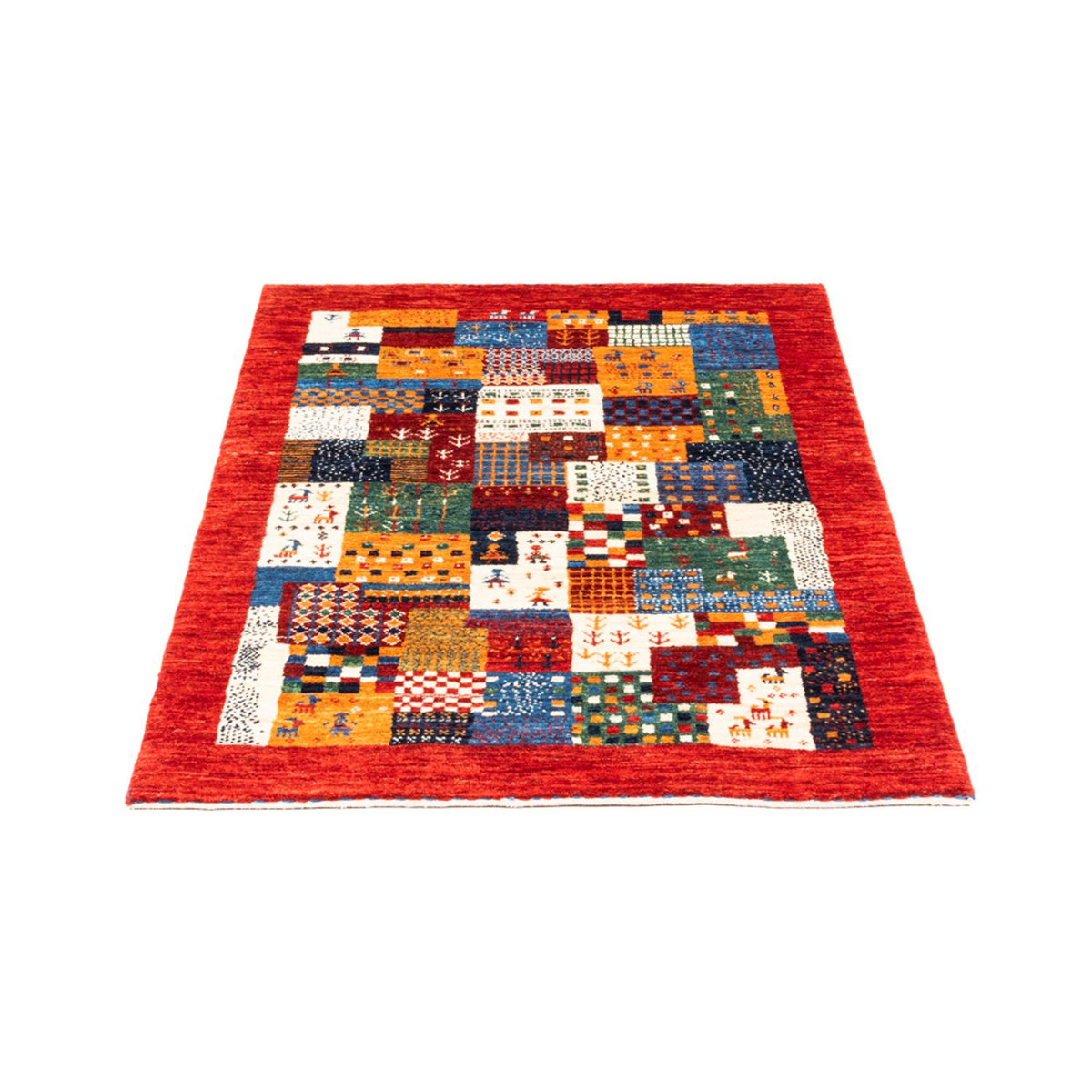 Tappeto Gabbeh - Loribaft Persero - Reale - 119 x 79 cm - multicolore