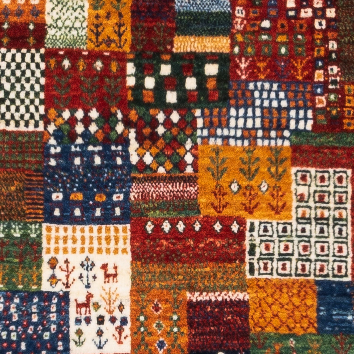 Tappeto Gabbeh - Loribaft Persero - Reale - 125 x 80 cm - multicolore