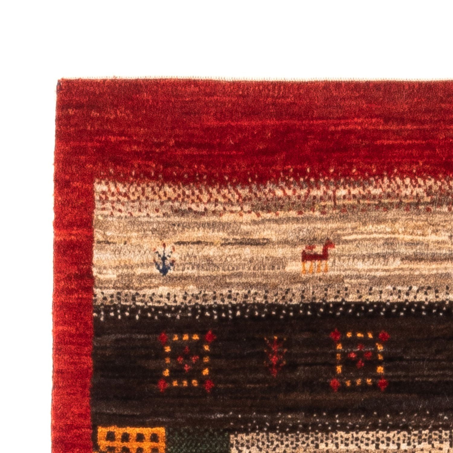 Tappeto Gabbeh - Loribaft Persero - Reale - 140 x 86 cm - multicolore