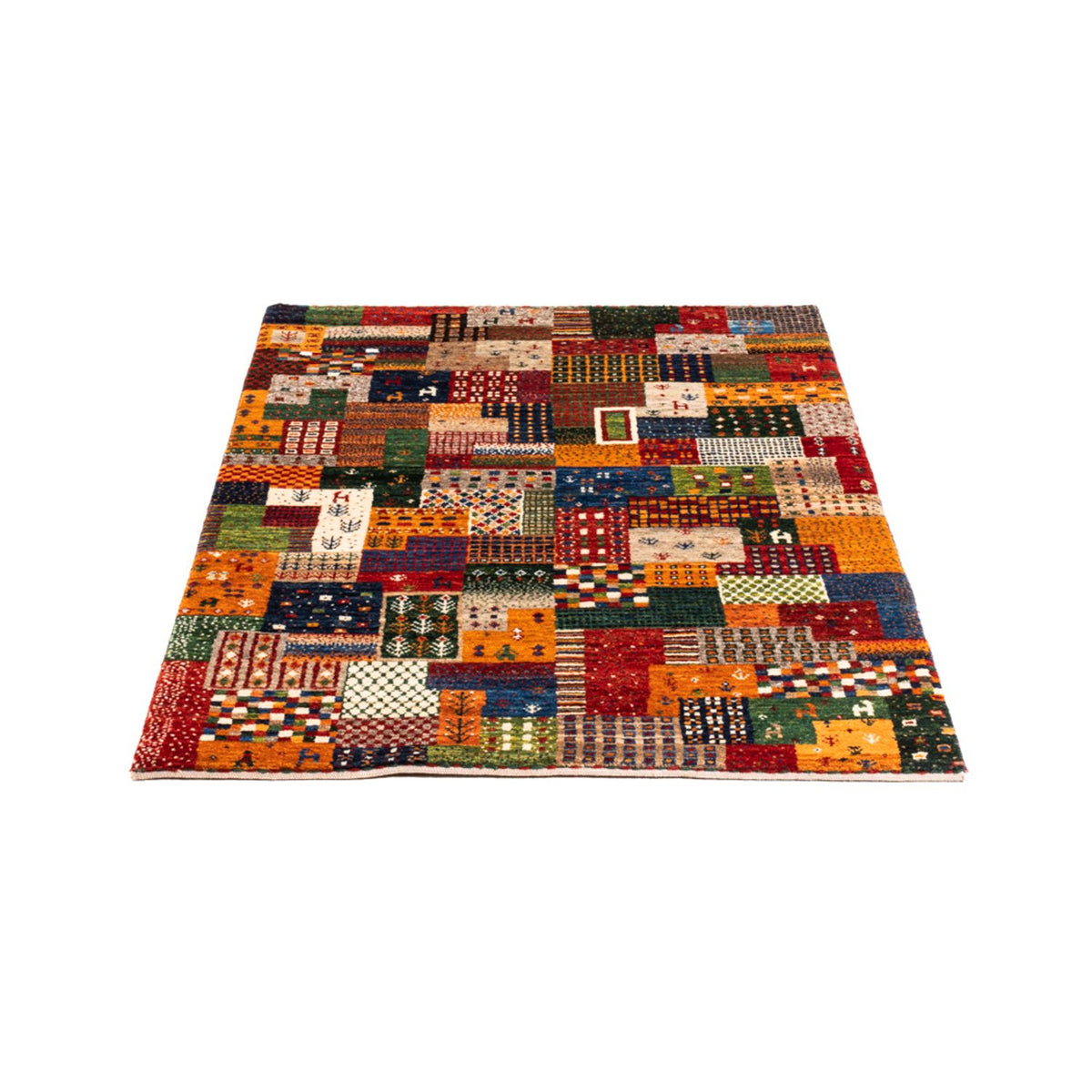Tappeto Gabbeh - Loribaft Persero - Reale - 130 x 86 cm - multicolore
