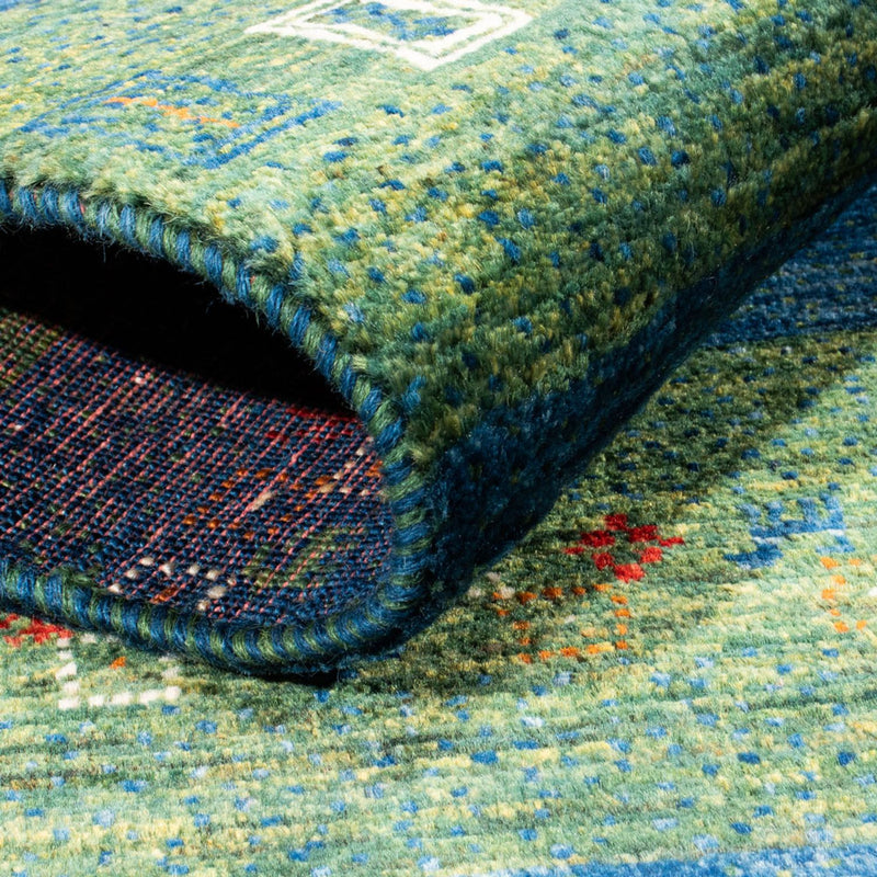 Tappeto Gabbeh - Loribaft Persero - Reale - 130 x 85 cm - blu