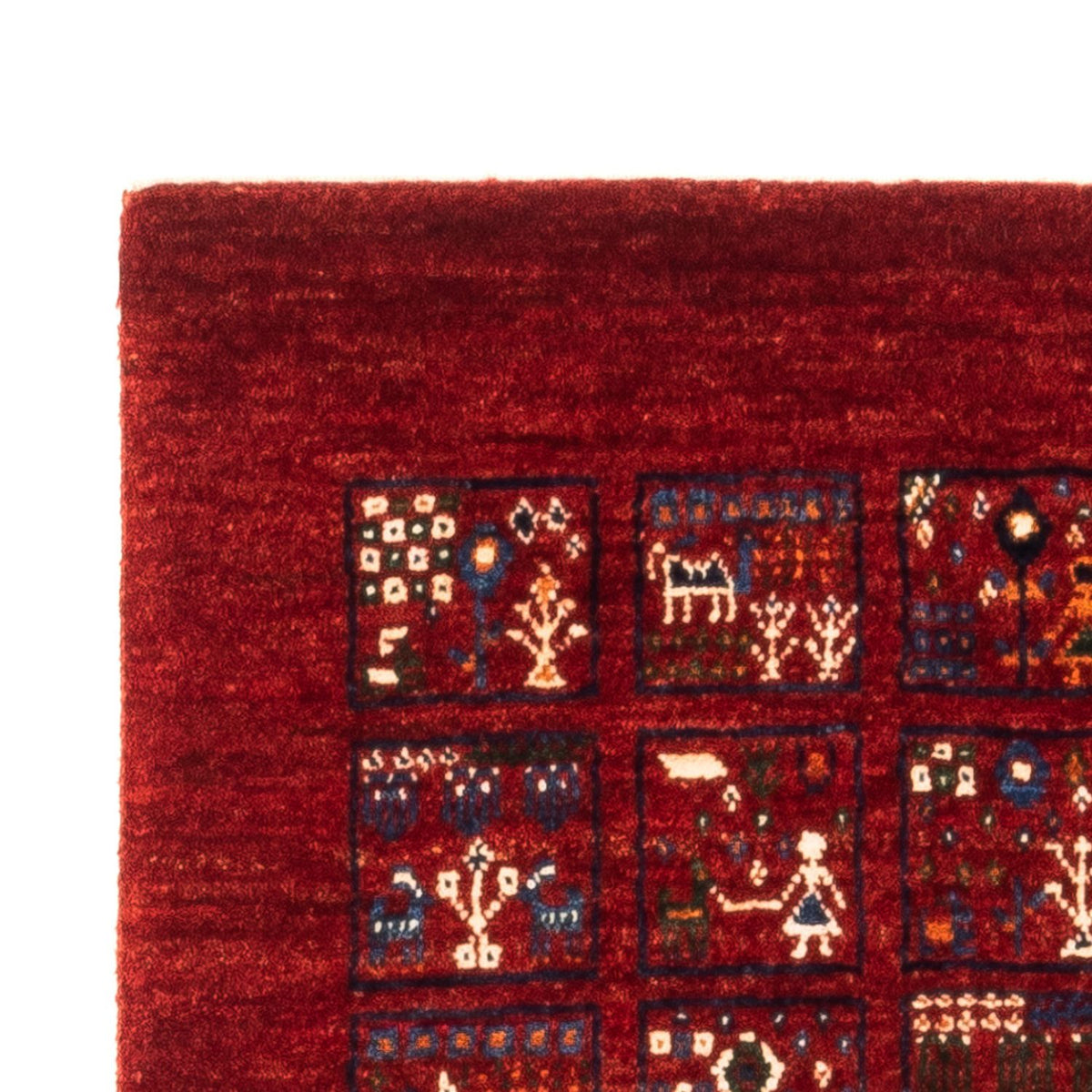 Tappeto Gabbeh - Loribaft Persero - Reale - 133 x 83 cm - multicolore