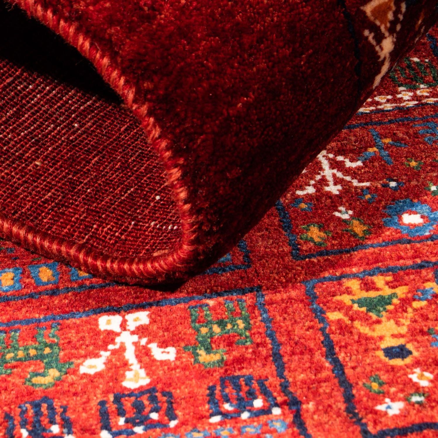 Tappeto Gabbeh - Loribaft Persero - Reale - 133 x 83 cm - multicolore