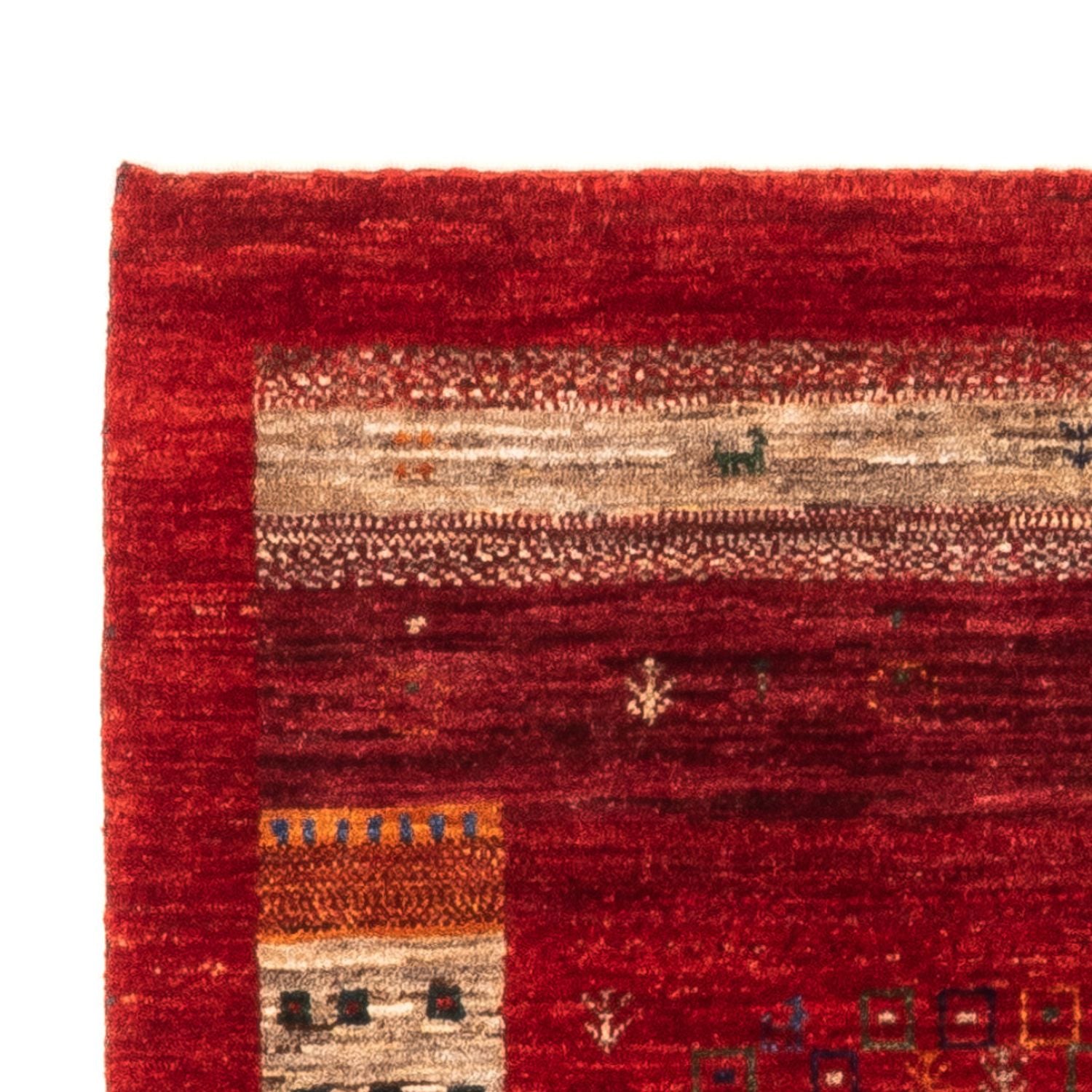 Tappeto Gabbeh - Loribaft Persero - Reale - 128 x 83 cm - multicolore