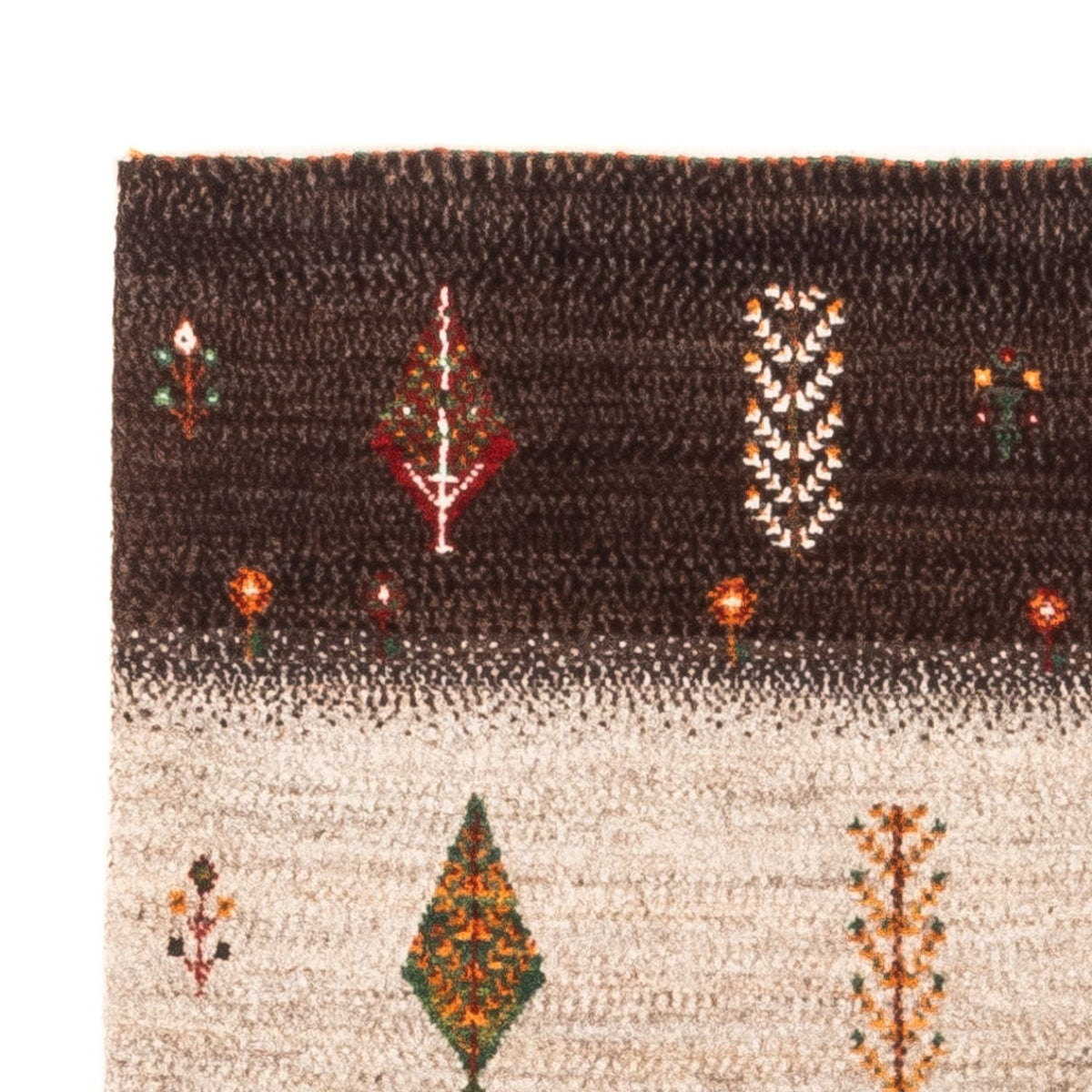 Tappeto Gabbeh - Loribaft Persero - Reale - 126 x 84 cm - grigio