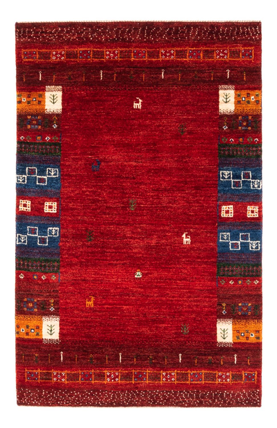 Tappeto Gabbeh - Loribaft Persero - Reale - 130 x 86 cm - multicolore