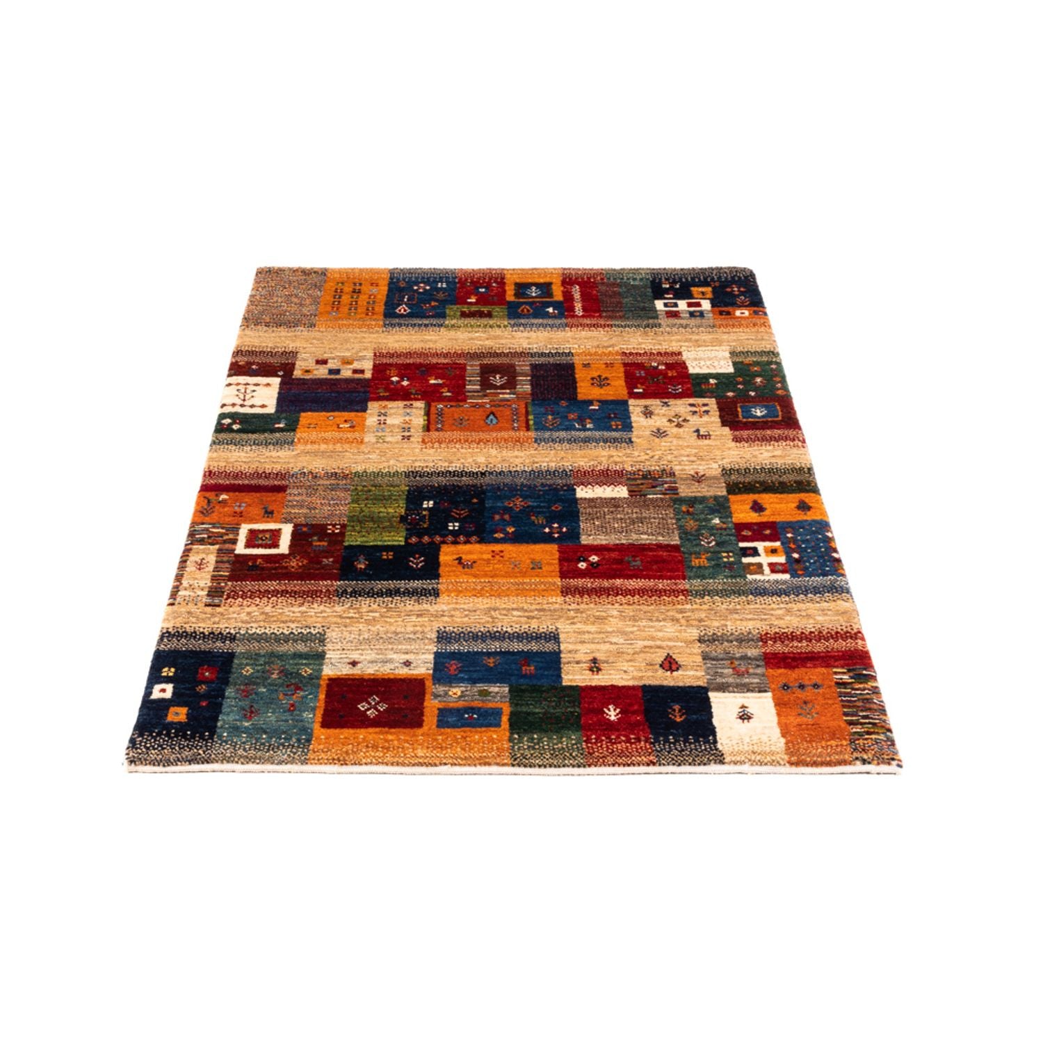 Tappeto Gabbeh - Loribaft Persero - Reale - 132 x 84 cm - multicolore