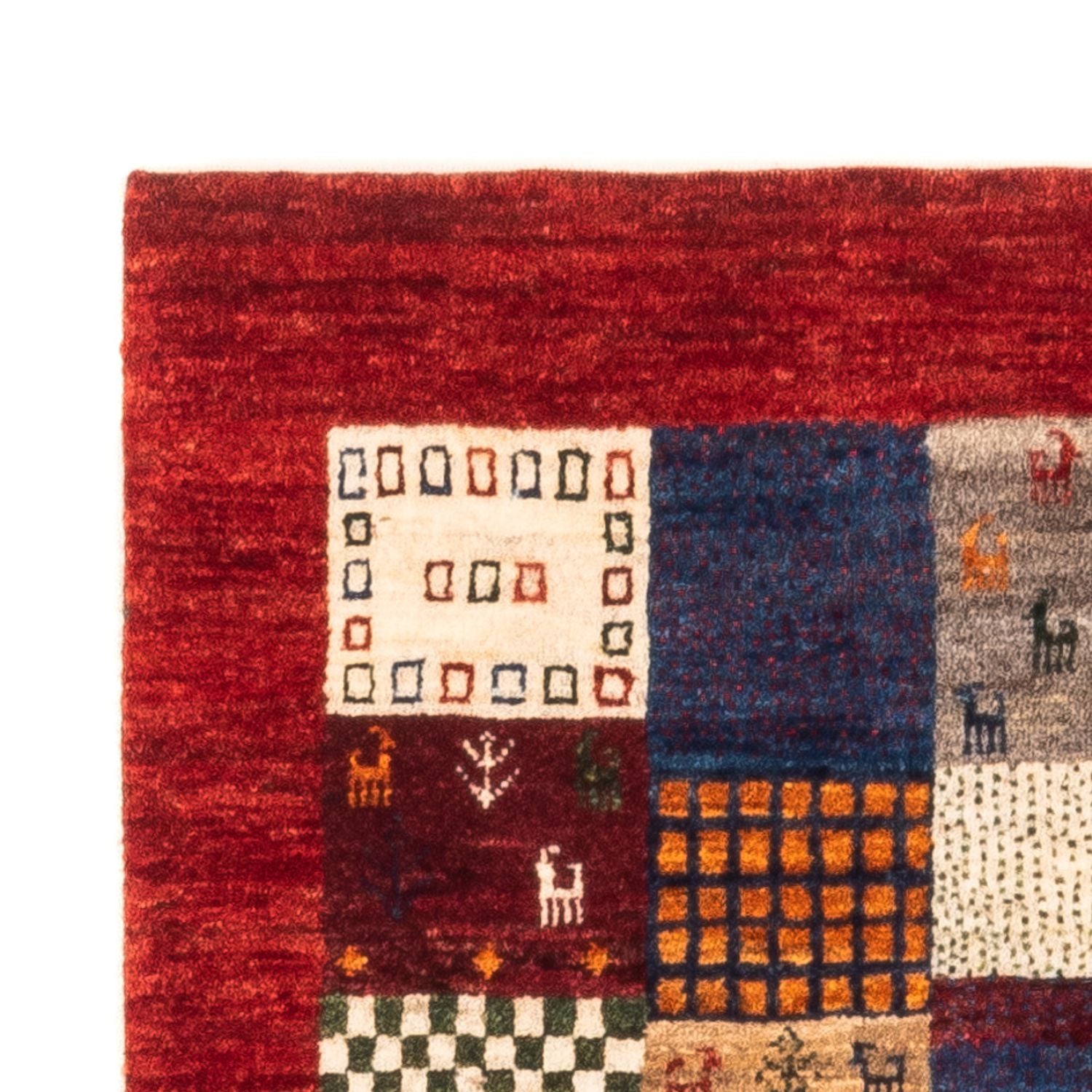 Tappeto Gabbeh - Loribaft Persero - Reale - 130 x 83 cm - multicolore