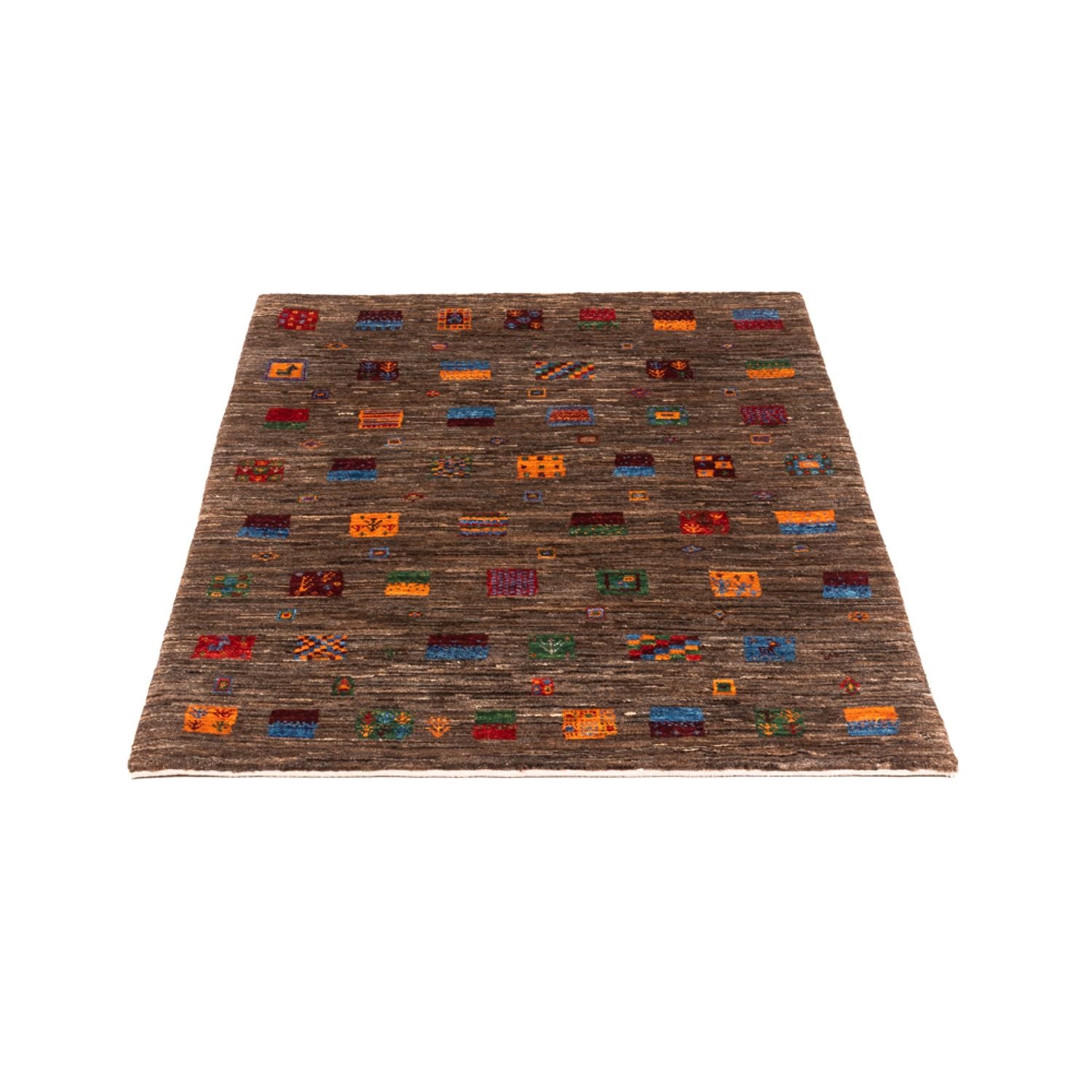 Tappeto Gabbeh - Loribaft Persero - Reale - 119 x 82 cm - grigio